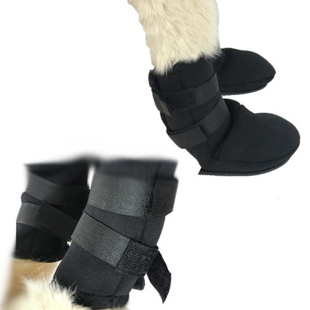 Dog Boots Breathable Shoes for Large Dogs with AntiSlip Sole Black