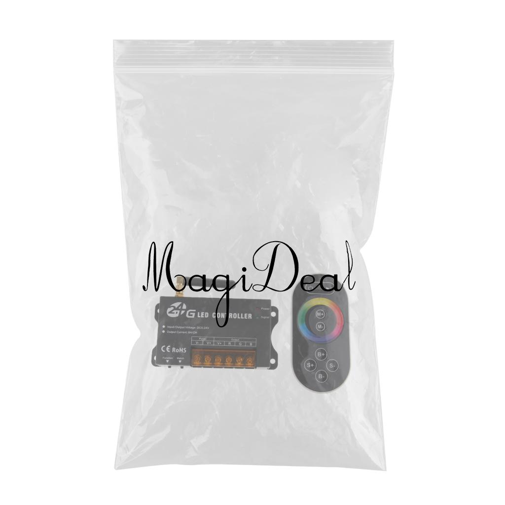 3 Channels - Battery 2.4G RGB LED Strip LED Touch Lighting Cntroller