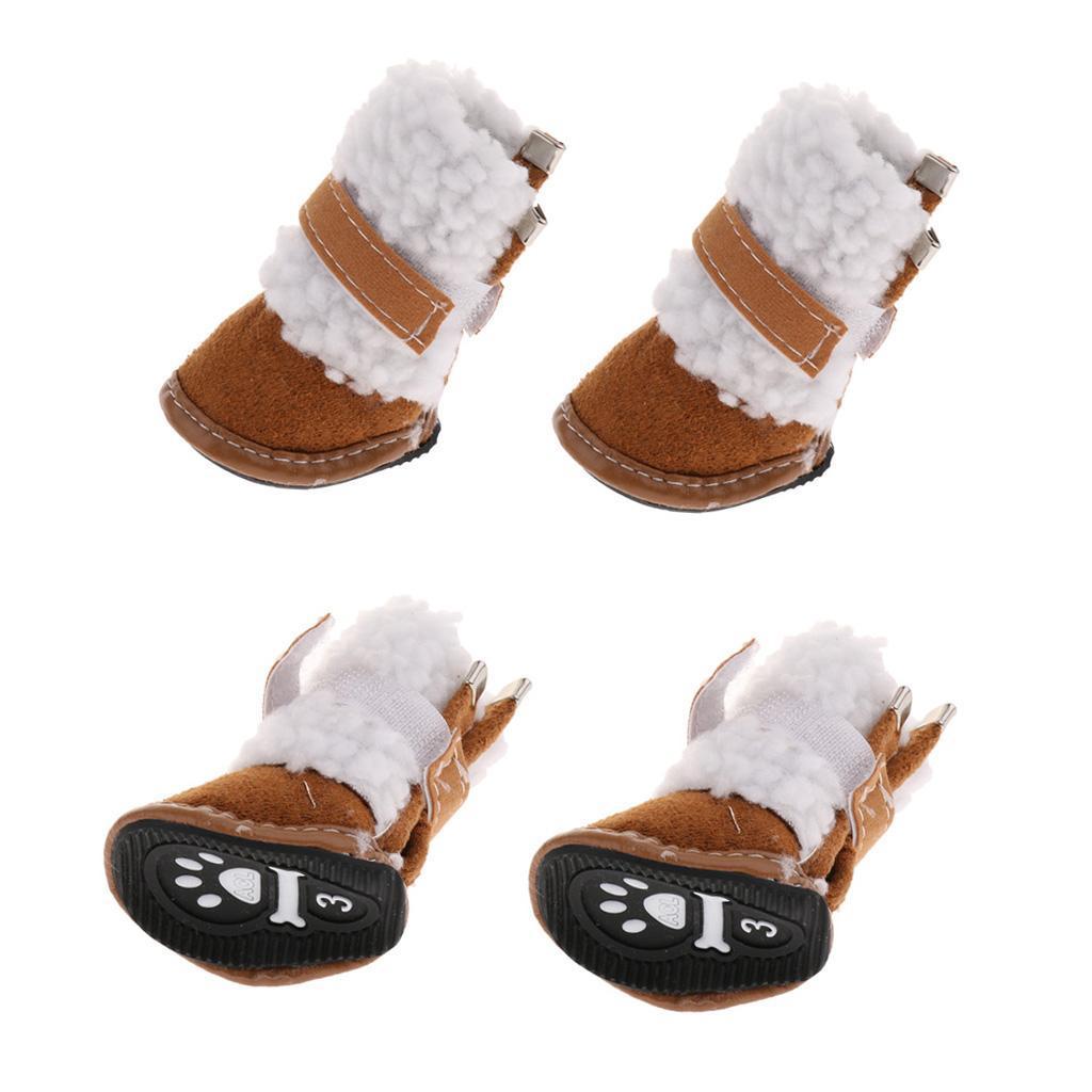 Hundeschuhe Schneeschuhe Winter Schuhe Stiefel für Kleine Hunde eBay