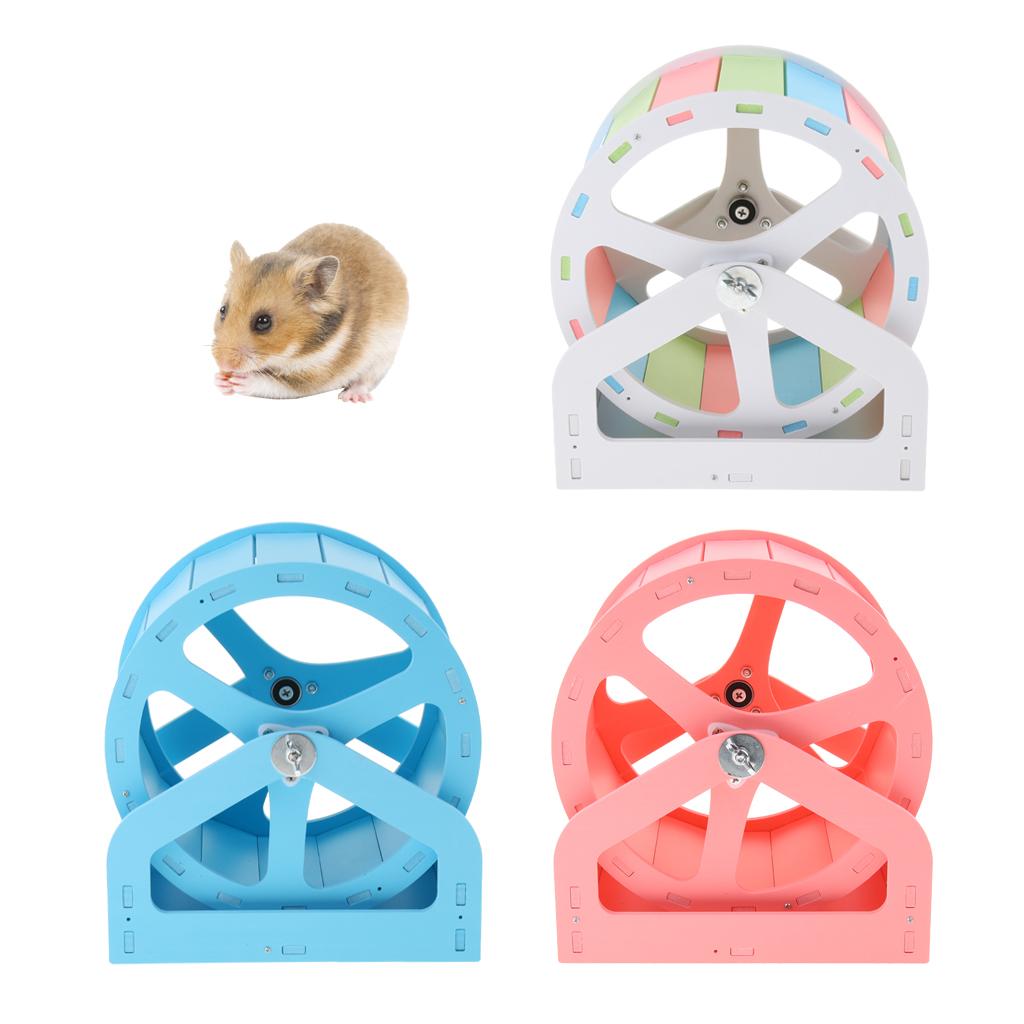 Silent Hamster Mouse Rat Mice Exercise Running Spinner Wheel Pet Toy eBay