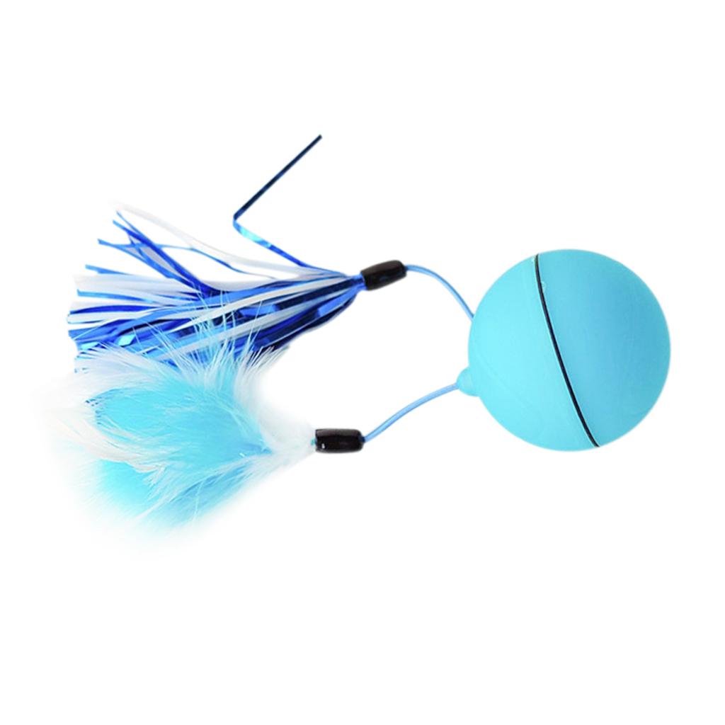 automatic feather cat toy