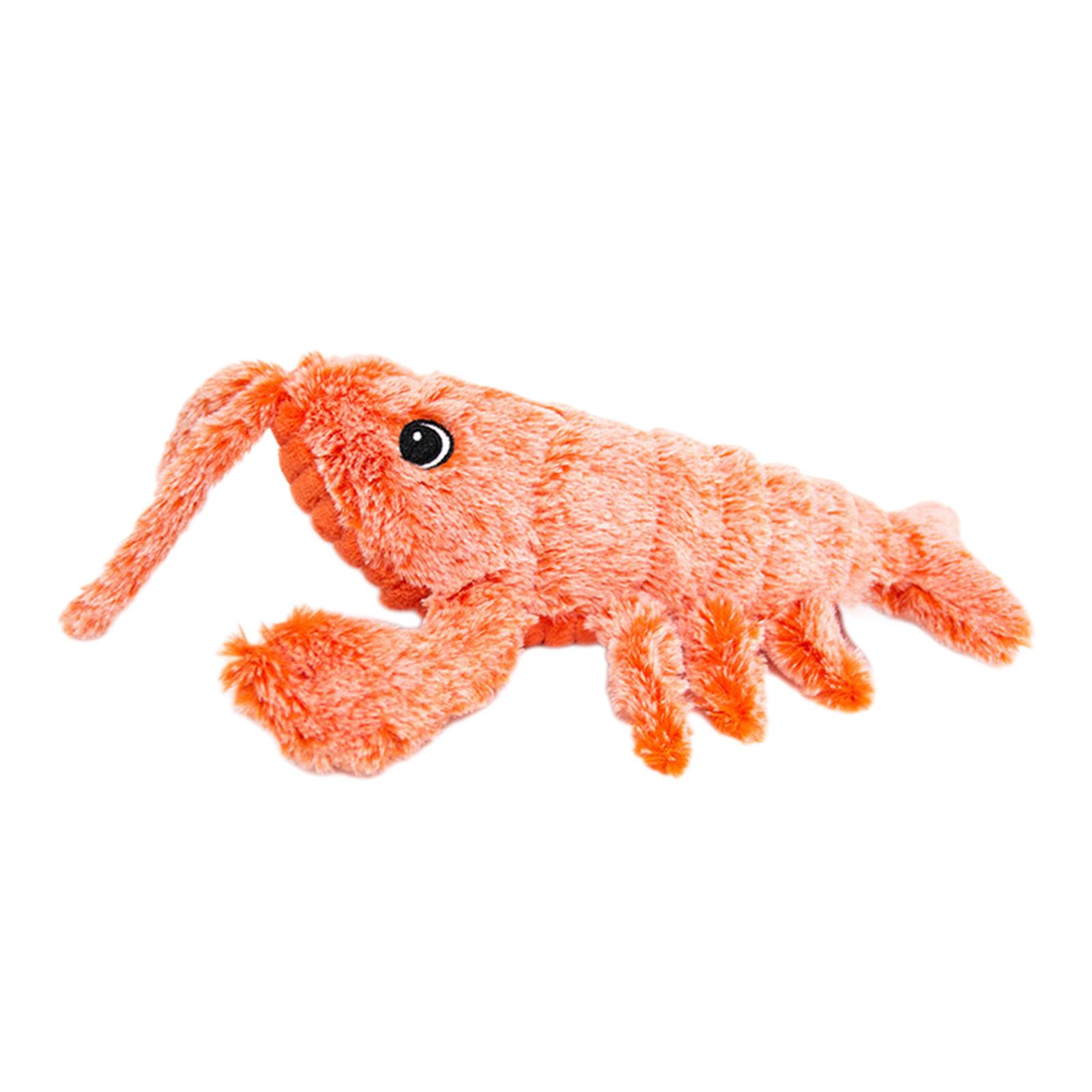Electric Shrimp Plush Cat Toy