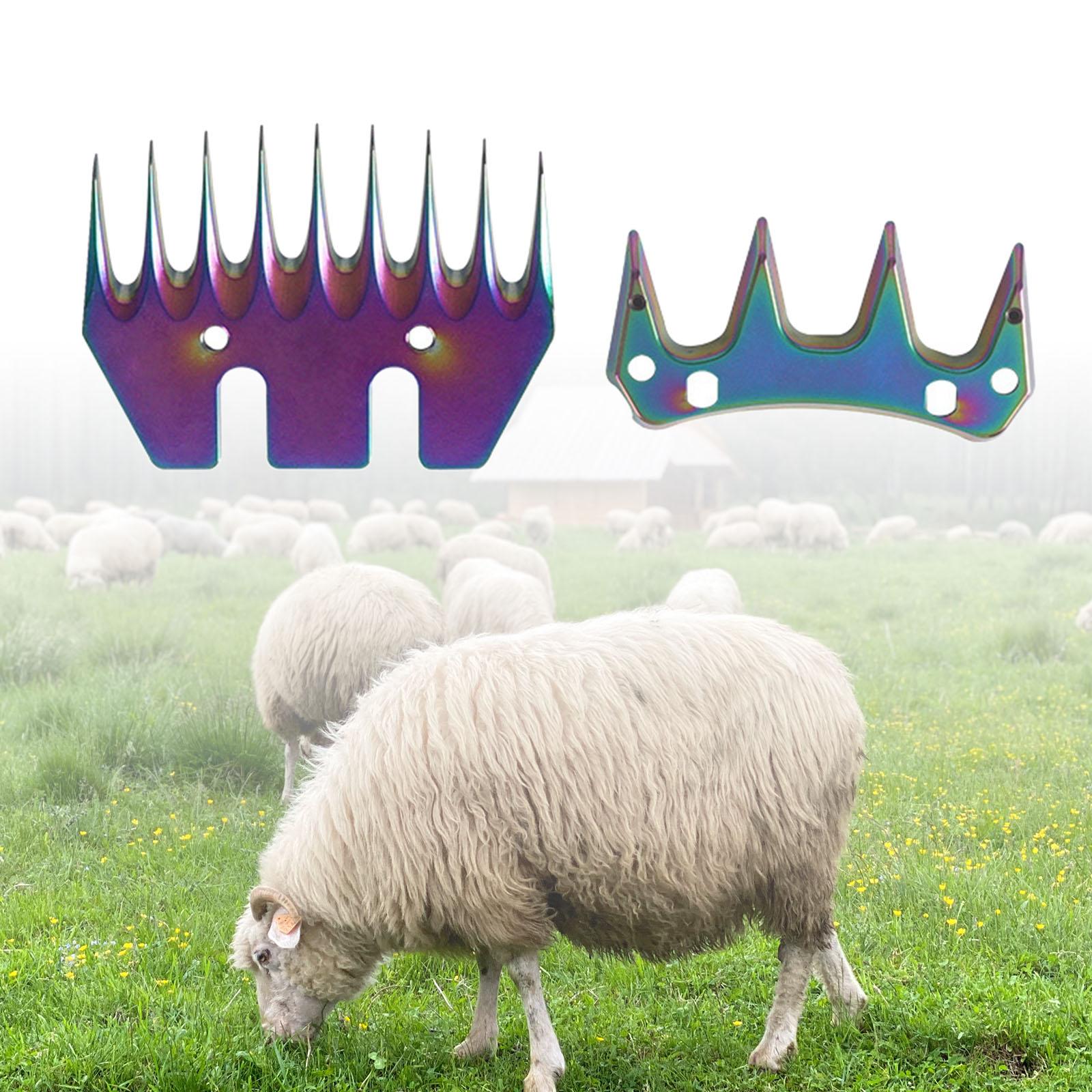 9 Tooth Sheep Shear Blade Replacement Professional for Lambs Livestock Goats