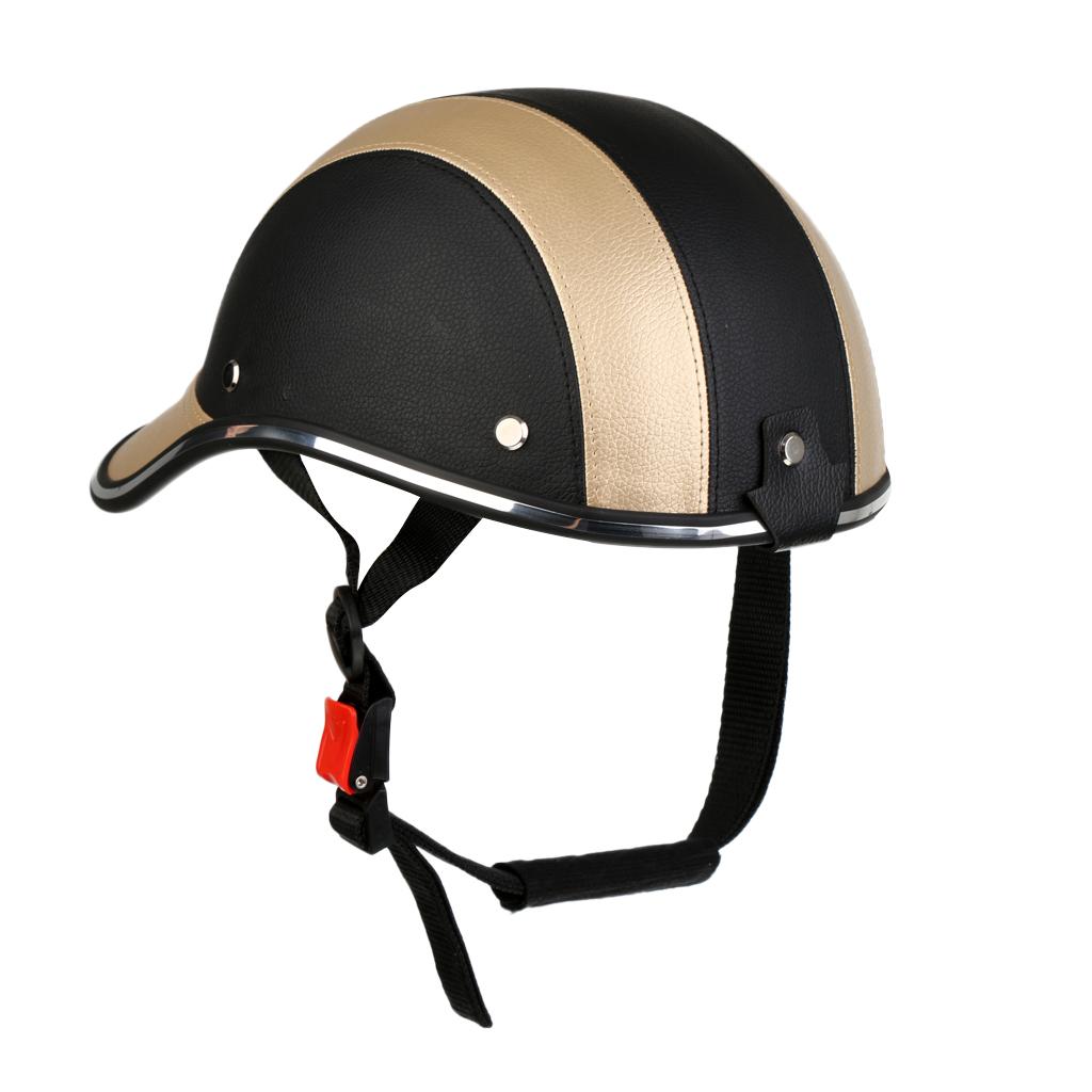 Baseball Style Motorcycle Bike Helmet AntiUV Safe Hat Visor eBay