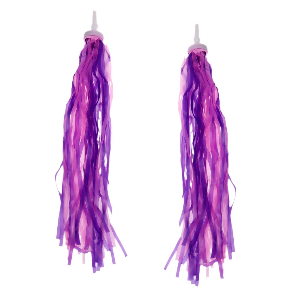 Bike Streamers 2 Pack Purple
