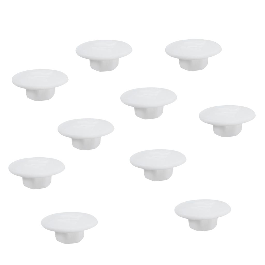 Hex Bolt Screw Cap White