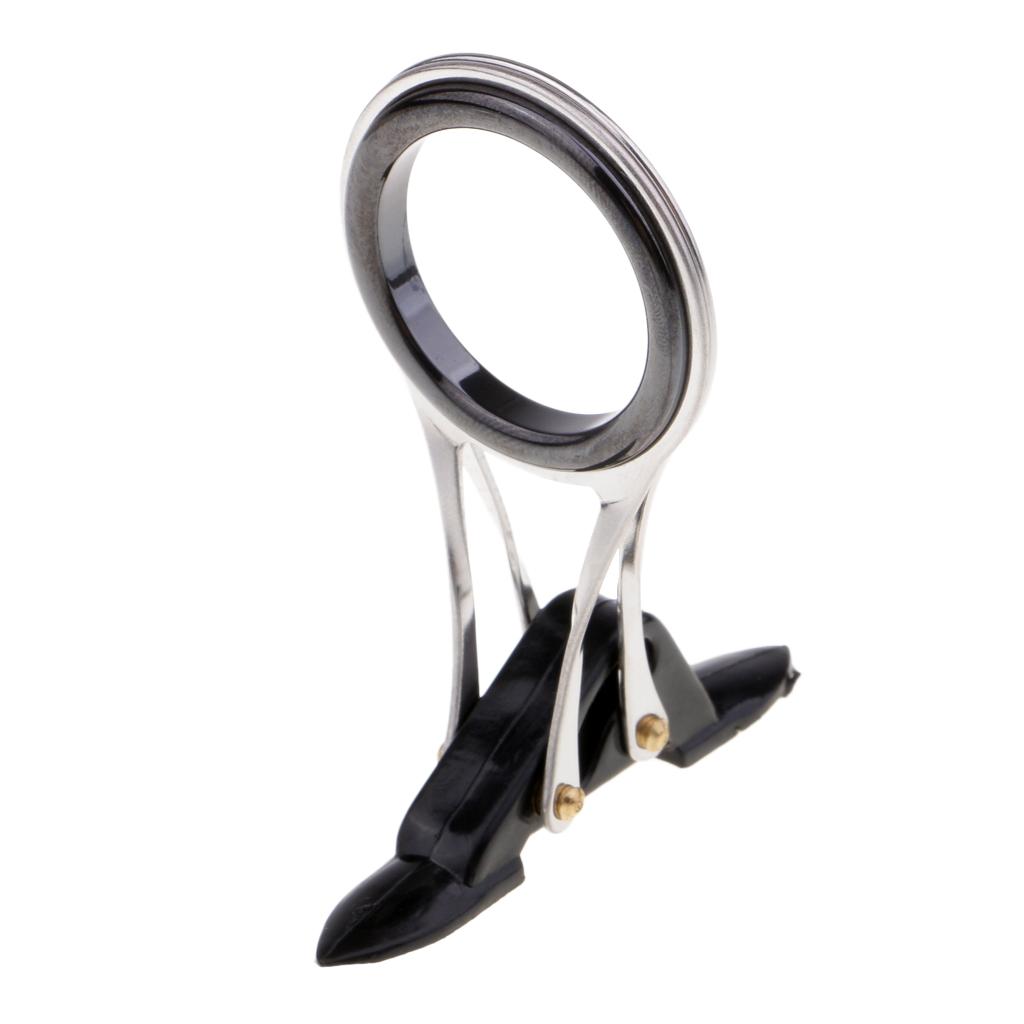 Fishing Rod Guide Eyes Ceramic Ring Foldable DIY Tip Repair Kit eBay