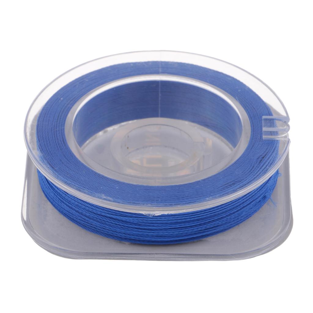 50m Fishing Rod Guide Ring Wrapping Line Rod Building Wrapping Thread Blue