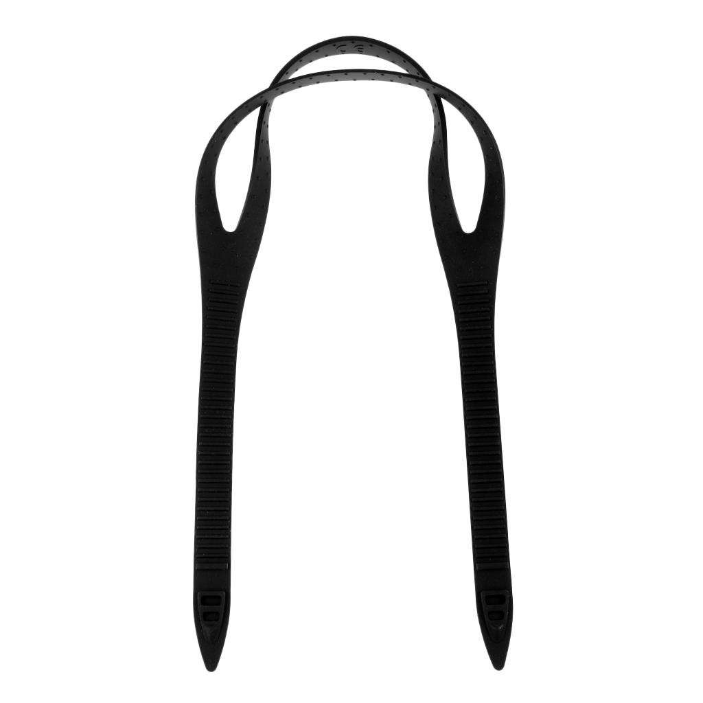 5xUniversal Swimming Goggles Strap Band Replacement Accessories Black