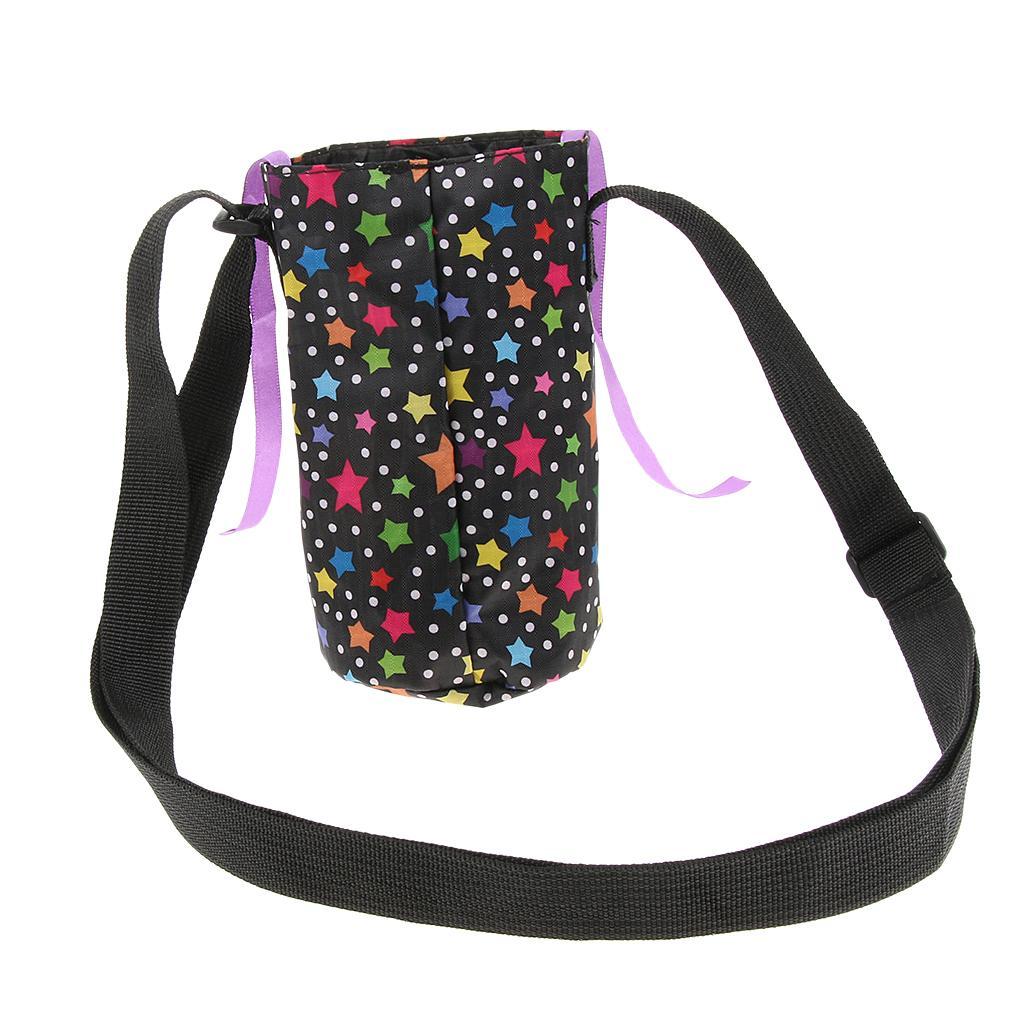 crossbody sling bag with water bottle holder