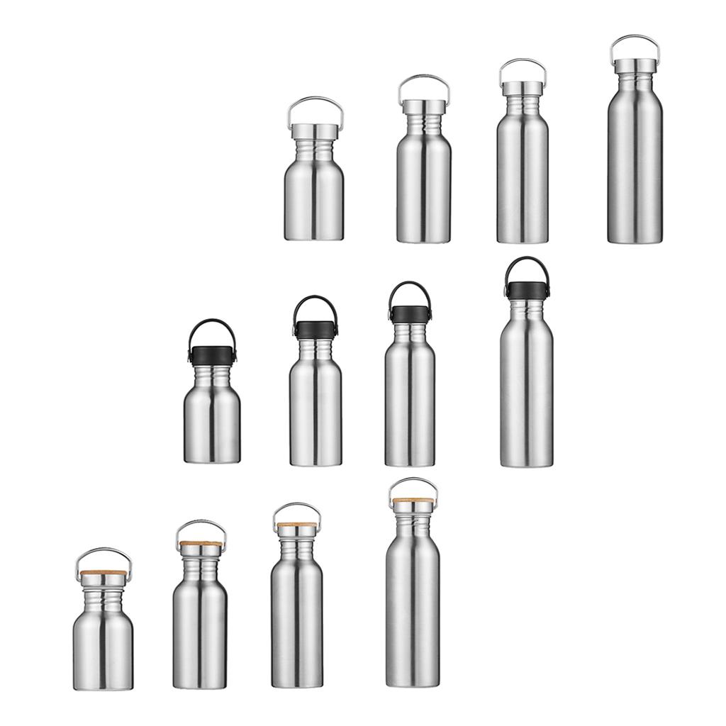 Stainless Steel Sports Water Bottle Cycling Hiking Flask 350ML