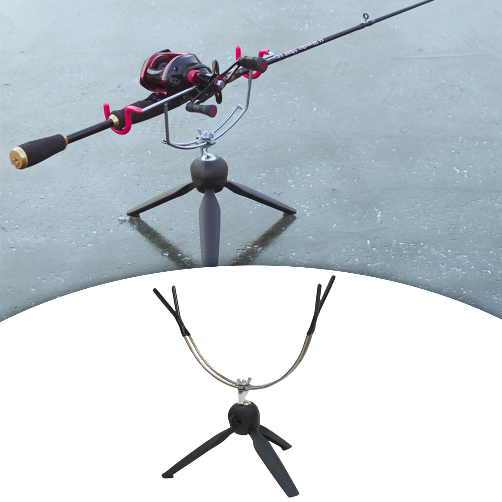 Triangle Ice Fishing Rod Bracket Triangle Bracket Winter Rod Holder Y shape