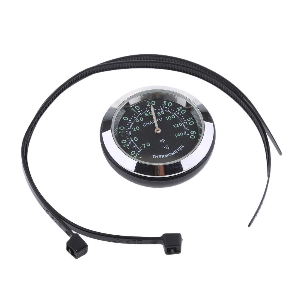 Motorrad Fahrrad Zifferblatt Uhr Uhr Thermometer