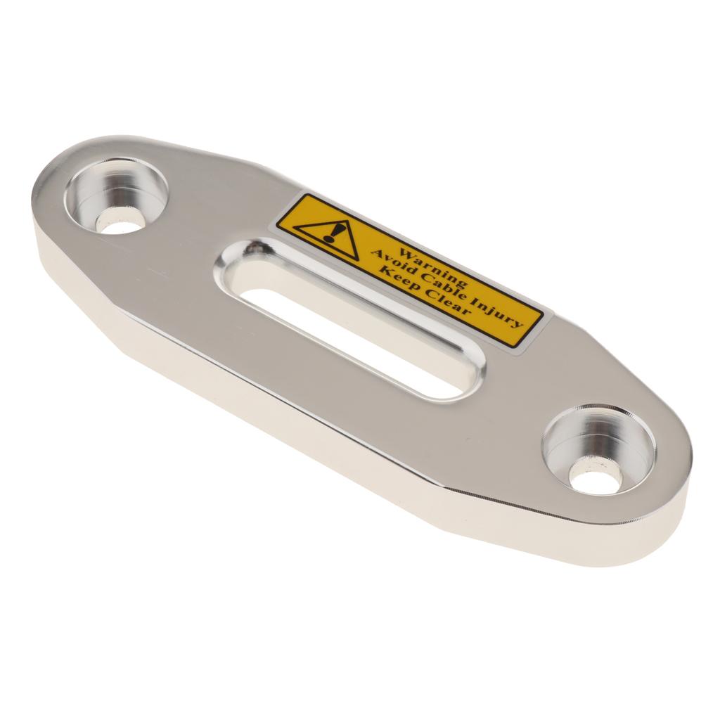 Winch Rope Cable Lead Guide Aluminum Roller Fairlead 3000 LBs