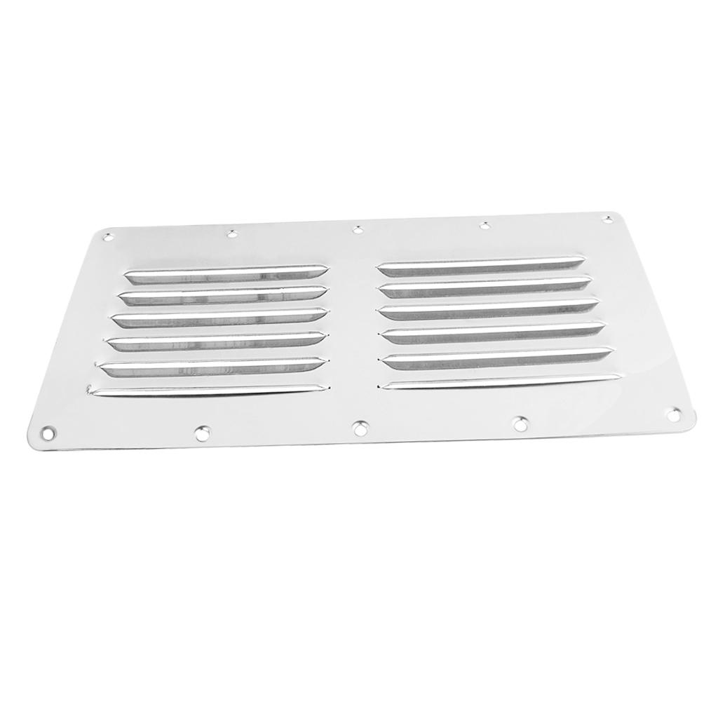 Stainless Steel Boat Marine Square Air Vent Louver Vent Grille Ventilation