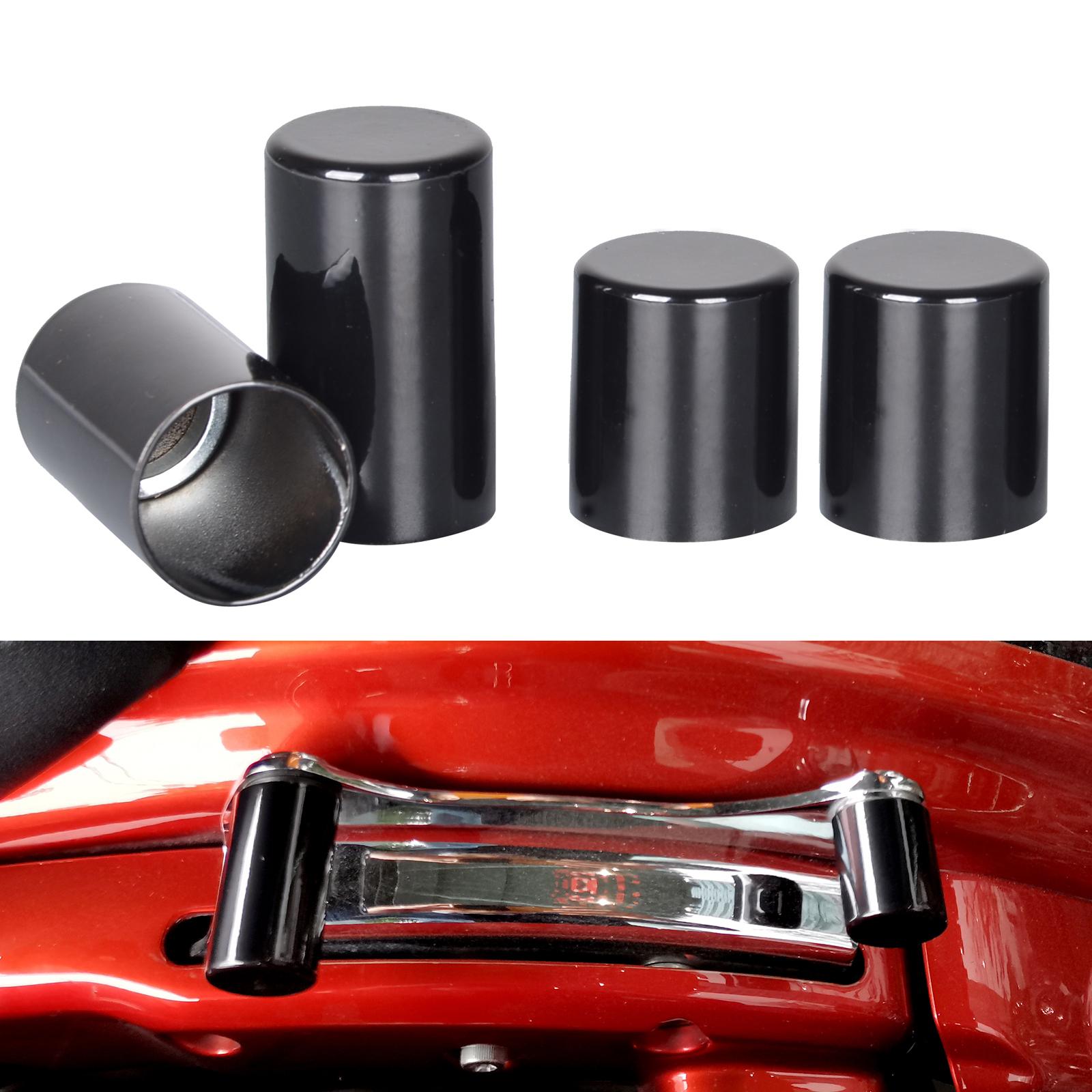 4Pcs Docking Hardware Covers/ for Harley Street Glide  Black