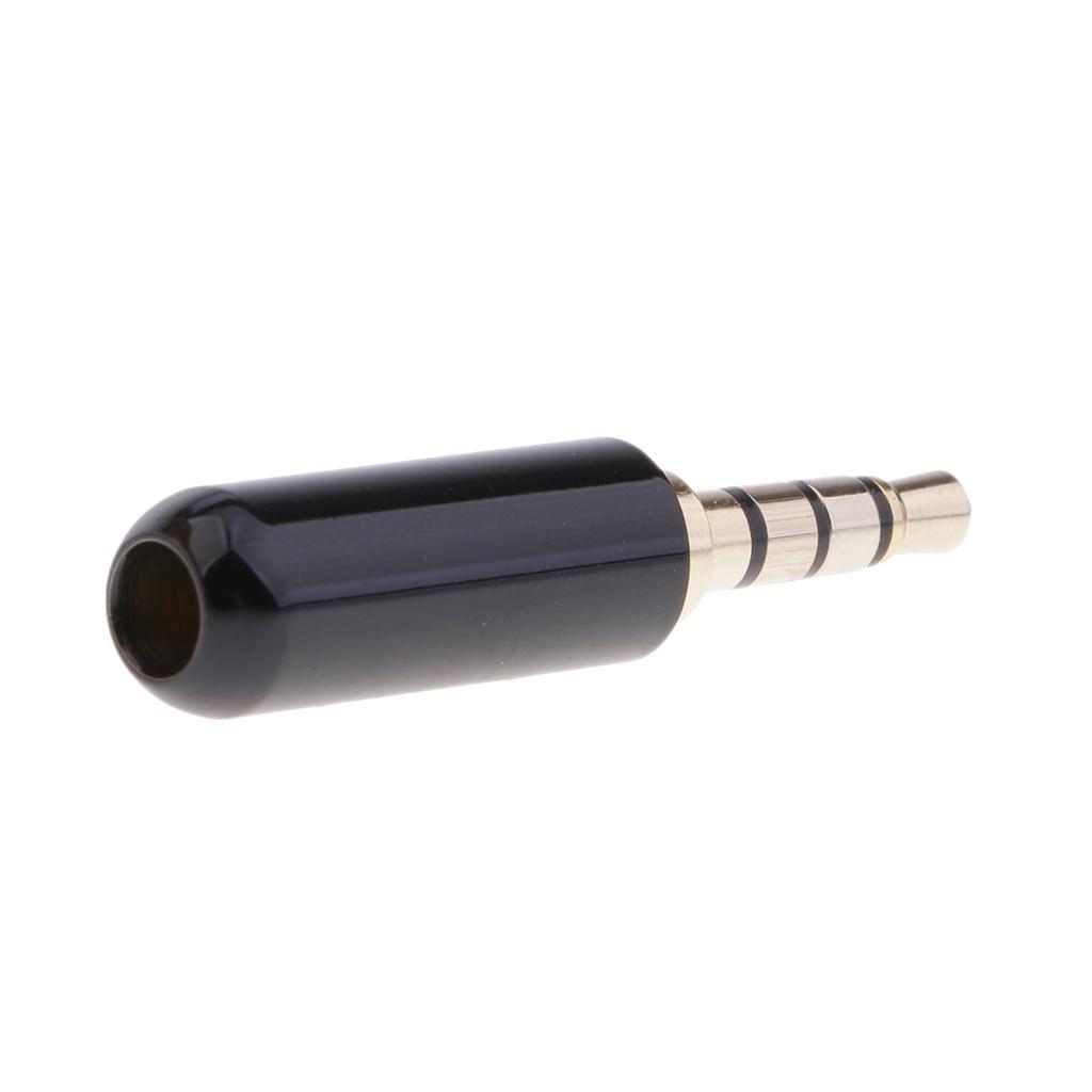 Adapter 3,5mm Klinke Kupplung Buchse auf 3,5mm Kopfhörer Stecker Stereo 4-polig - Photo 4/17