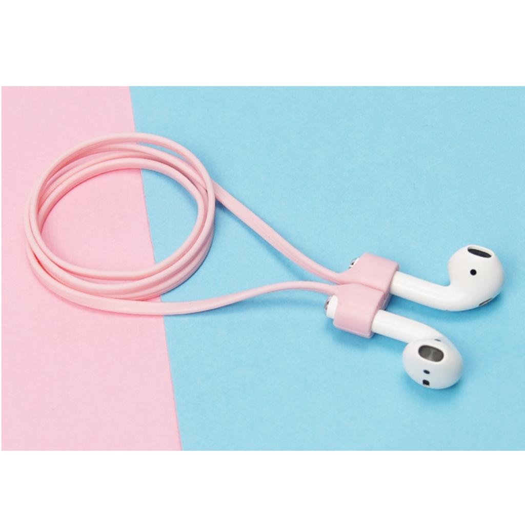 Earphone Strap For Airpods Anti Lost Strap Magnetic String Rope Pink