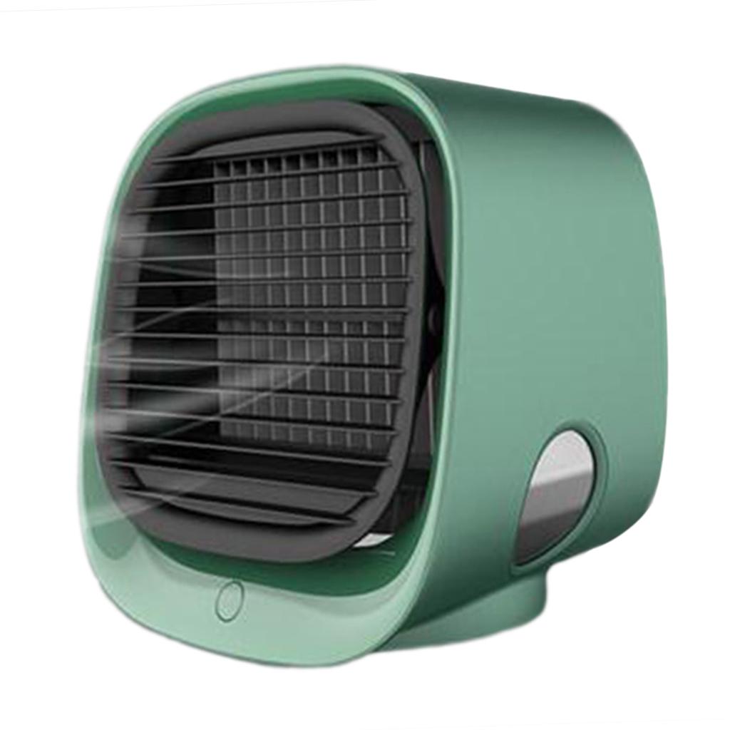 Portable Evaporative Air Cooler Fan Cooling Air Conditioner Humidifier Green