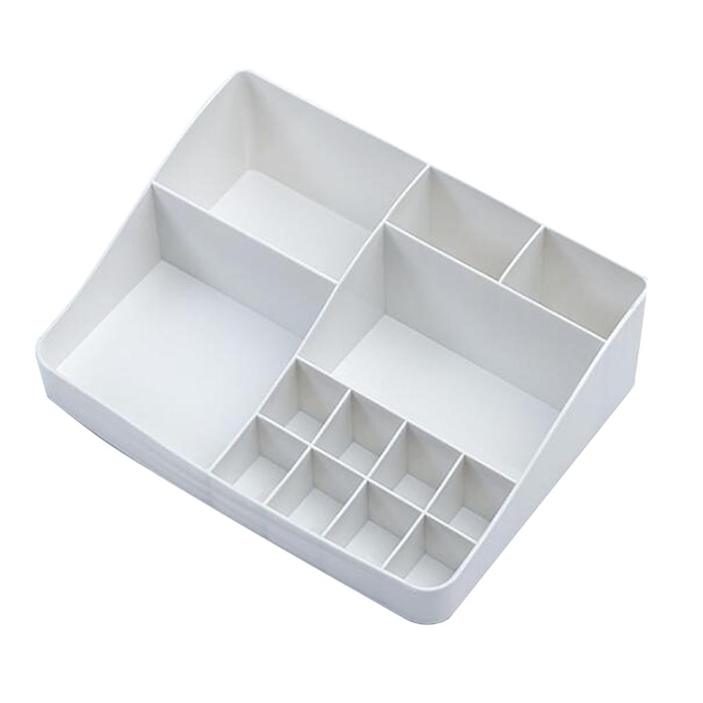 Cosmetic Organizer Makeup Drawer Holder Jewellery Box Storage White