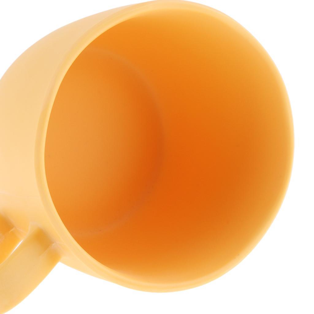 European Household Melamine Plastic Cup Unbreakable Coffee Mug / Saucer