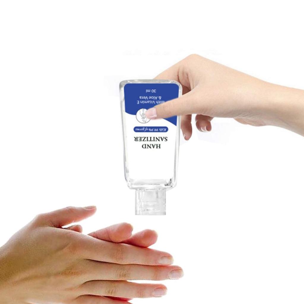 Adult kids Anti Bacterial Hand Sanitiser Gel Portable Travel Sanitizers 30ml