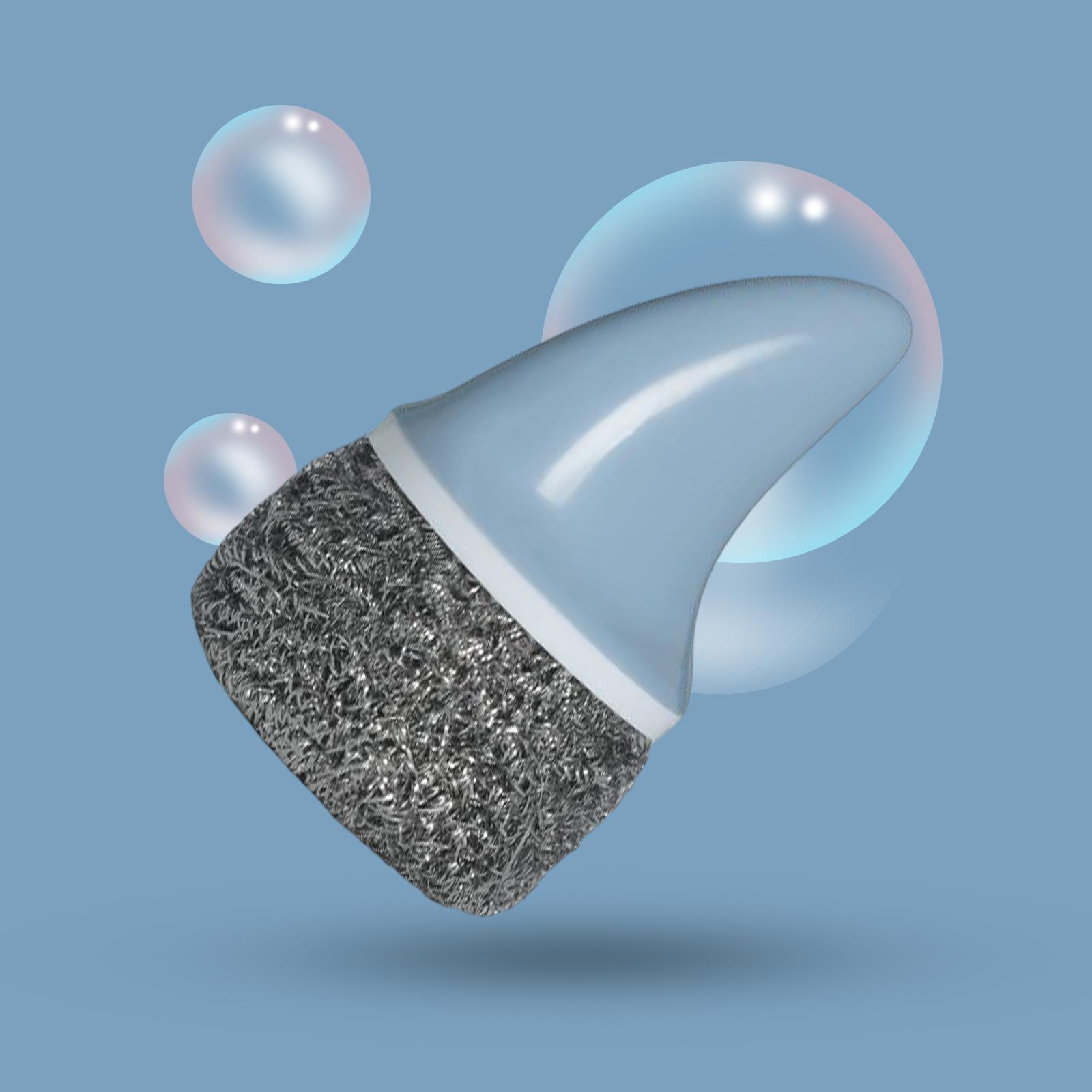 3x Cleaning Ball Brush Pot Cleaning Brush with Handle for Washing  