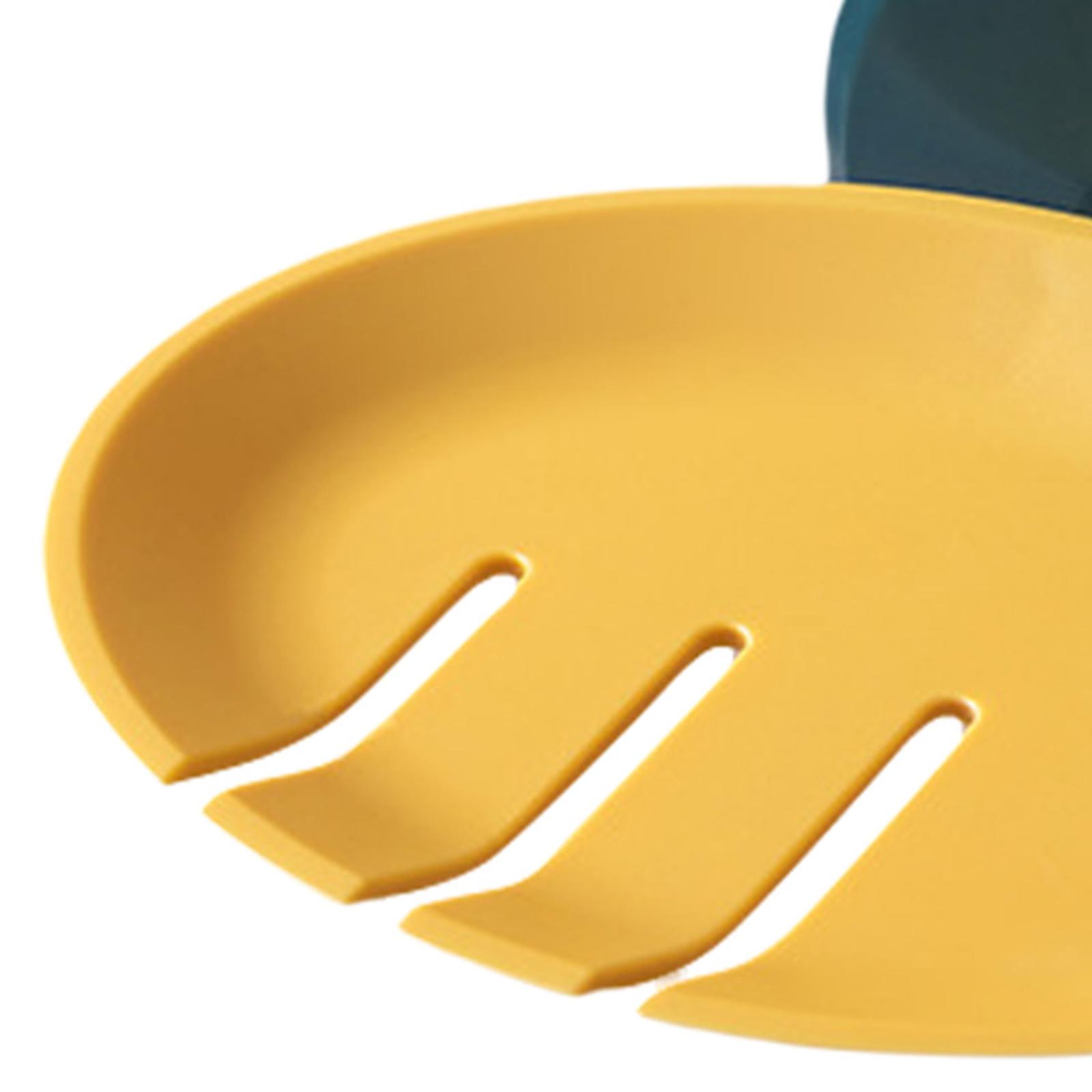 Soap Box Soap Holder Tray Detachable Soap Dish for Countertop Home