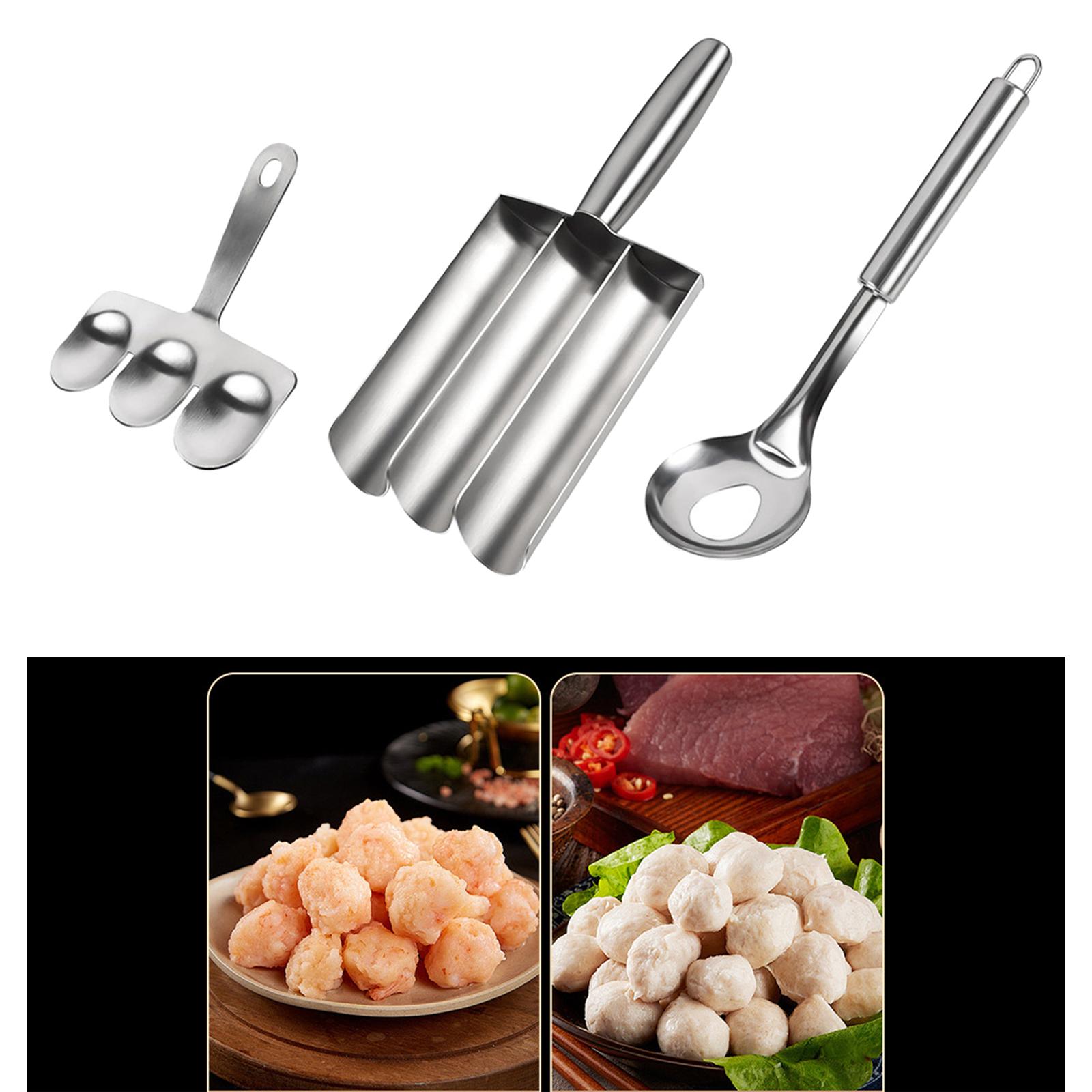 DIY Meatball Maker Cooking Utensils Meat Baller for Burger Camping Household