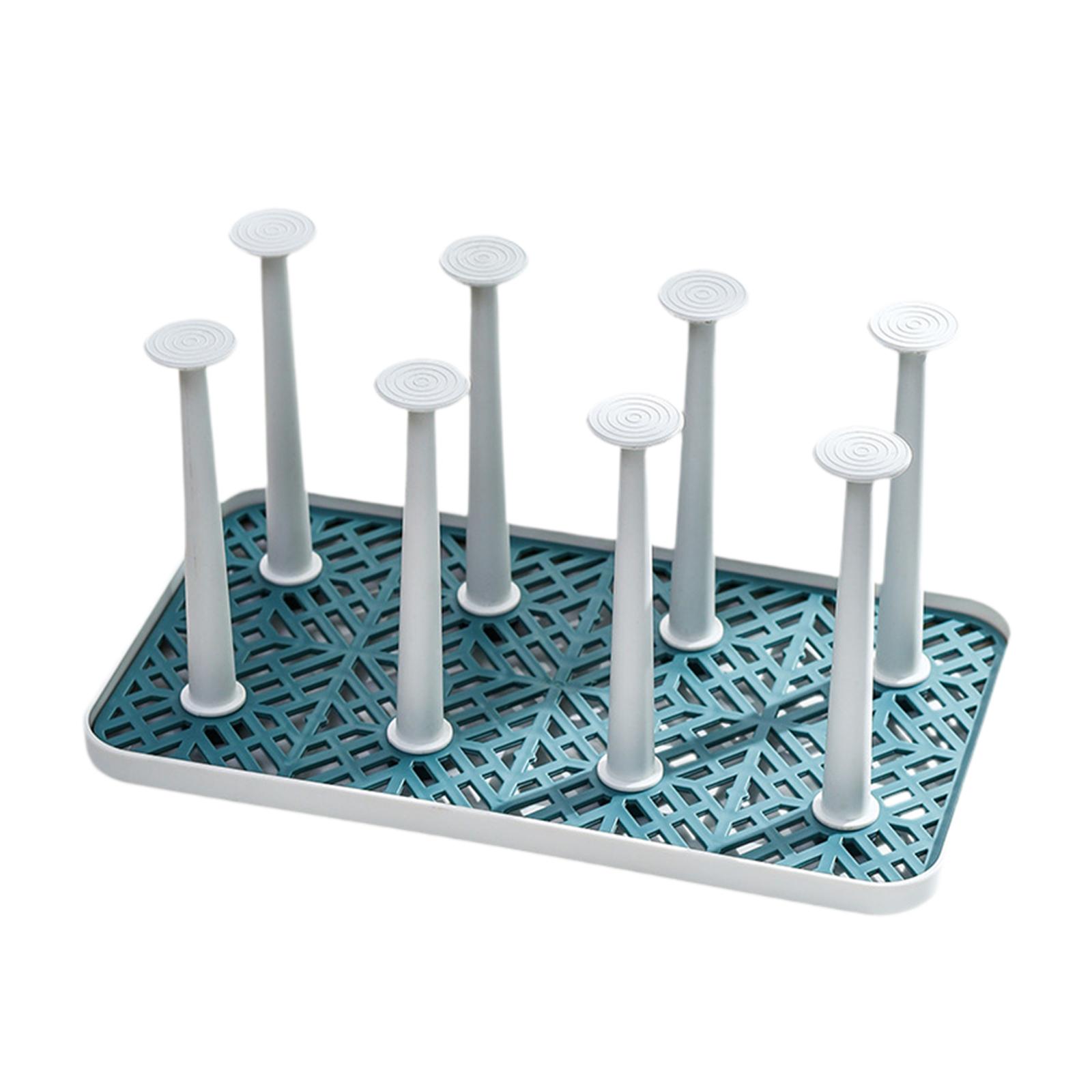 Cup Drying Rack with 8 Hooks