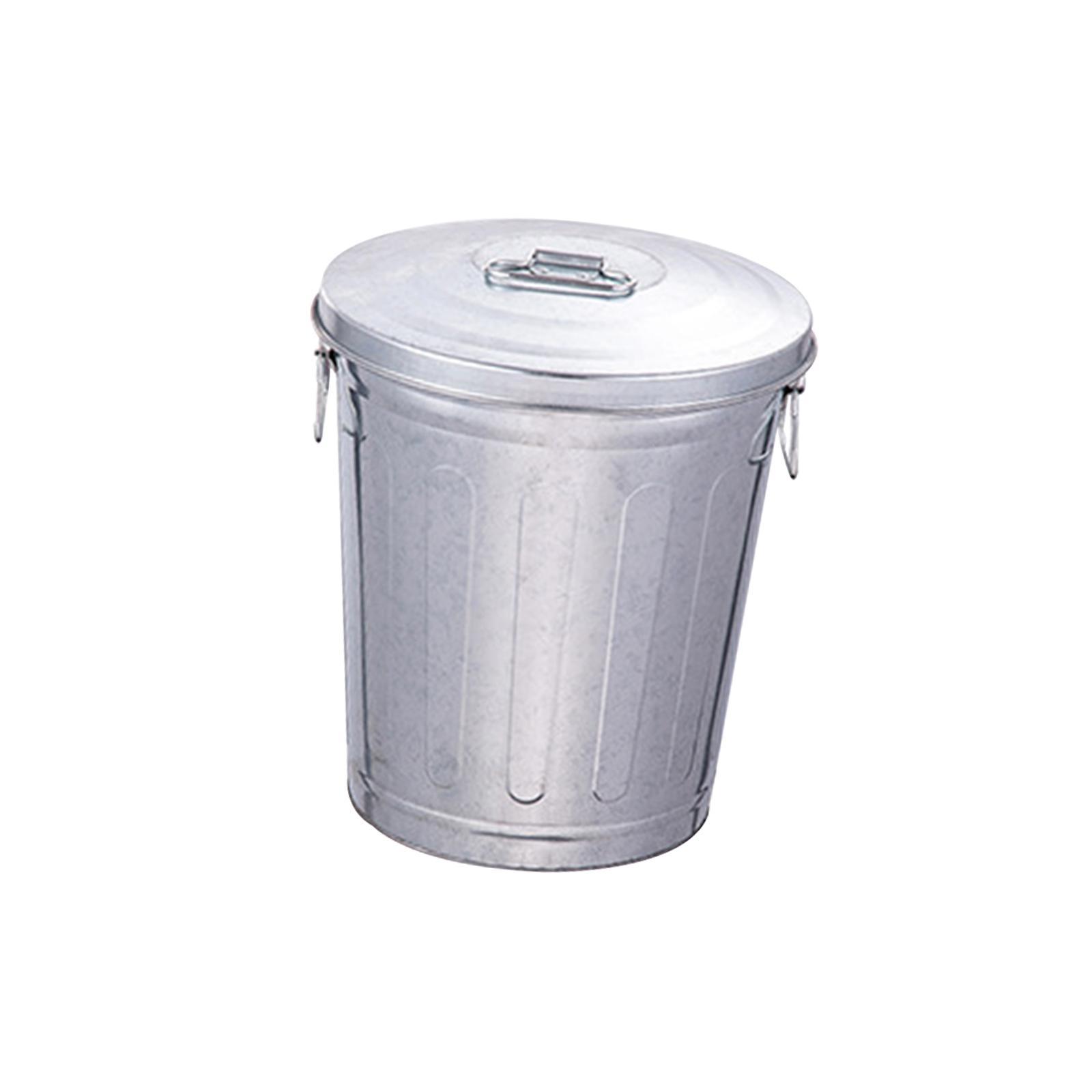 Metal Trash Can 17L