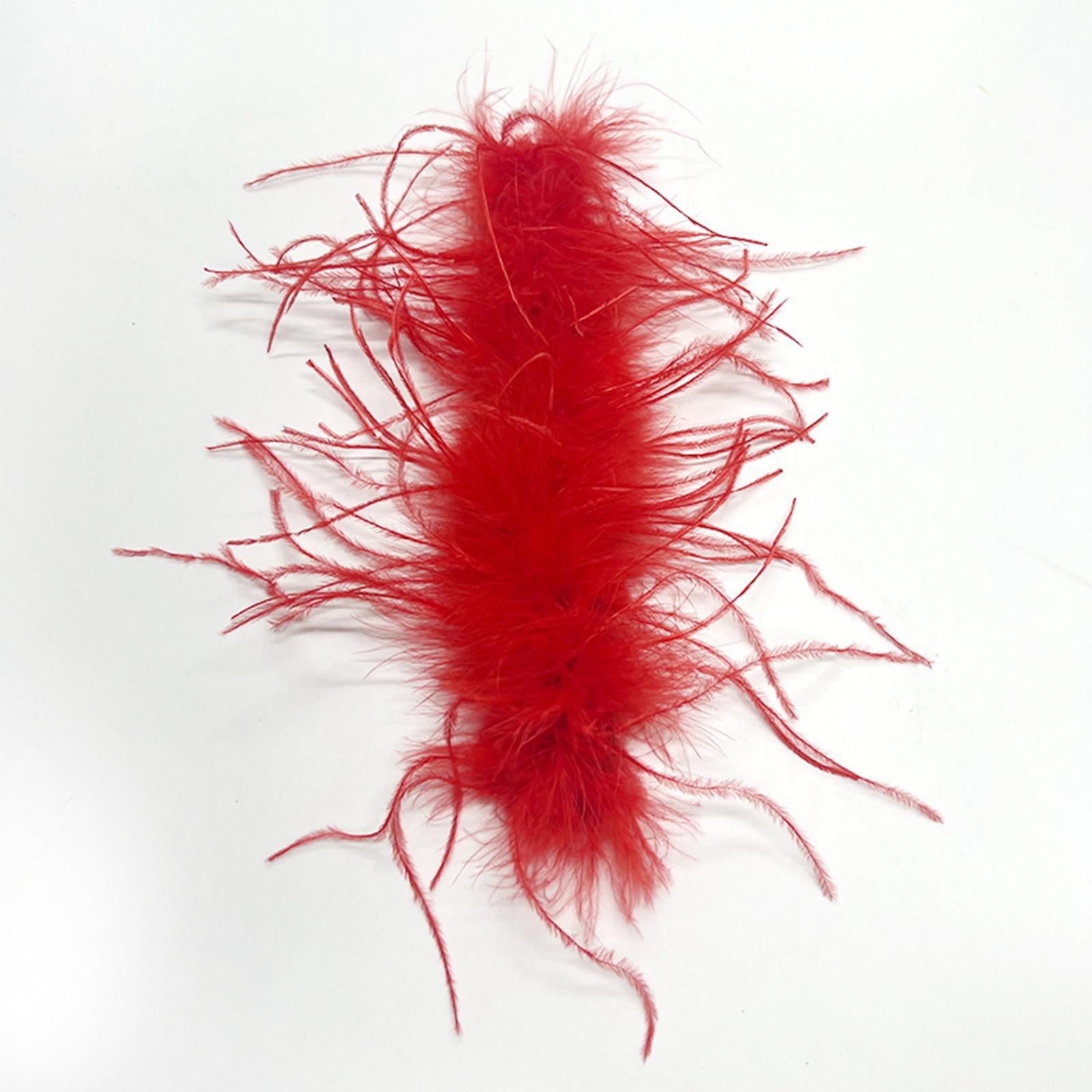 Slap Bracelets Accessories Feather Hair Band Anklet Wristband Cuff Sleeves Red