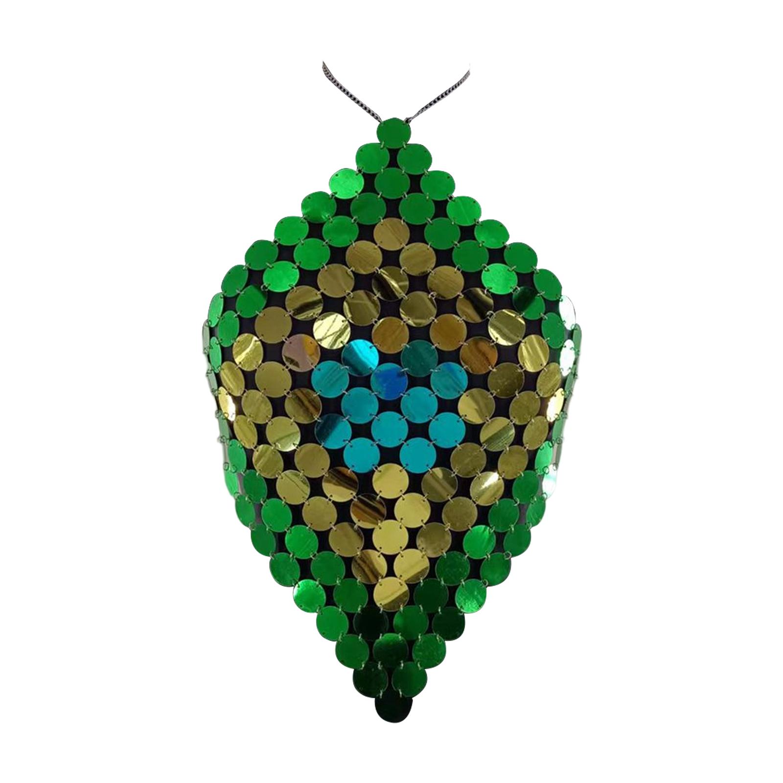 Sequins Crop Top Costume