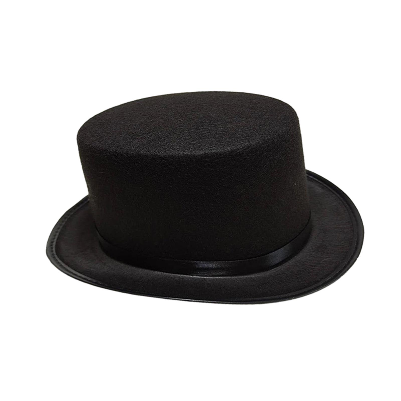 Felt Top Hat with Satin Band