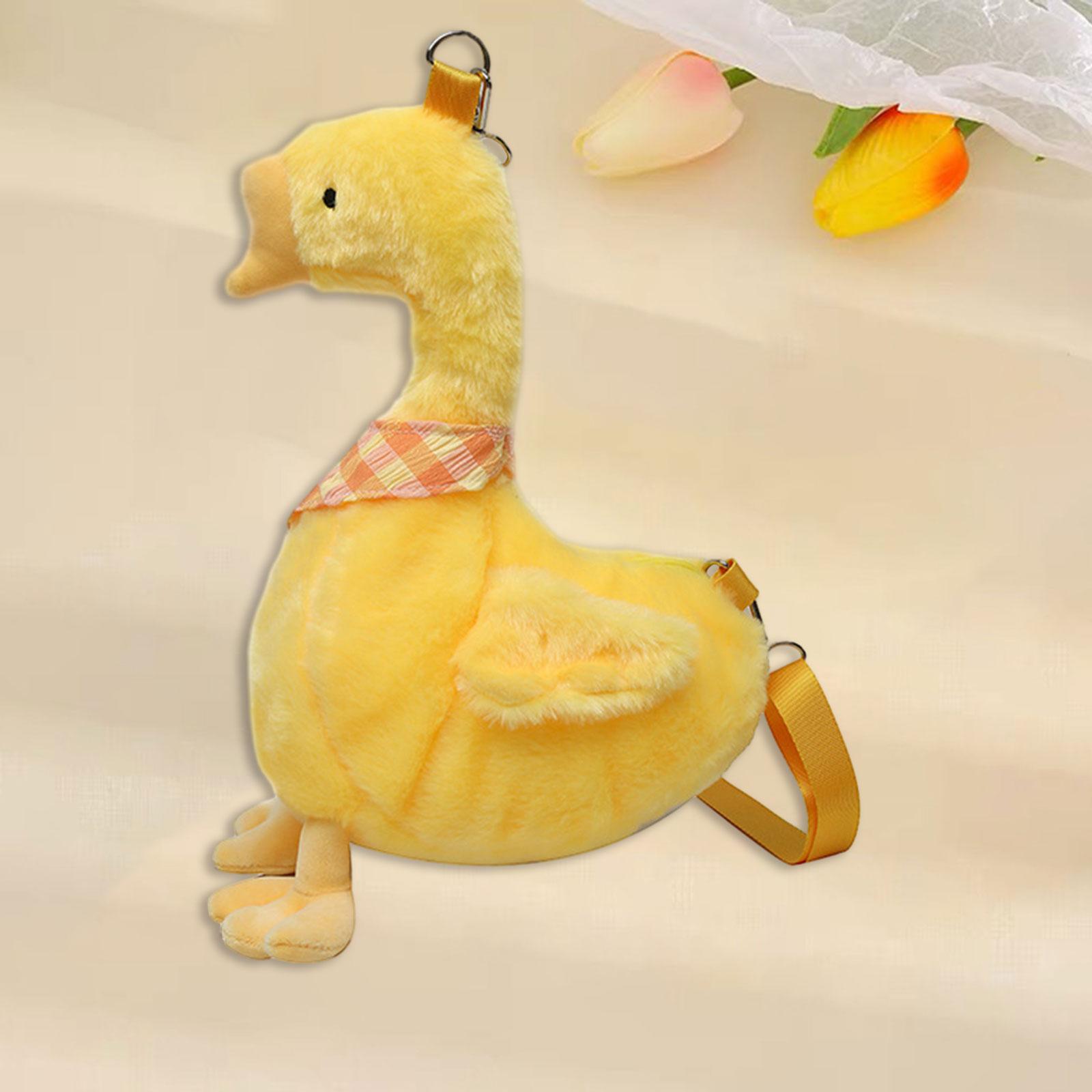 Goose Crossbody Bag Travel Purse Fashion Small Women Goose Shoulder Bag Yellow