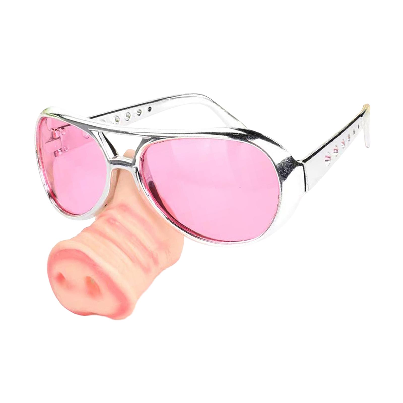 Funny Pig Nose Glasses