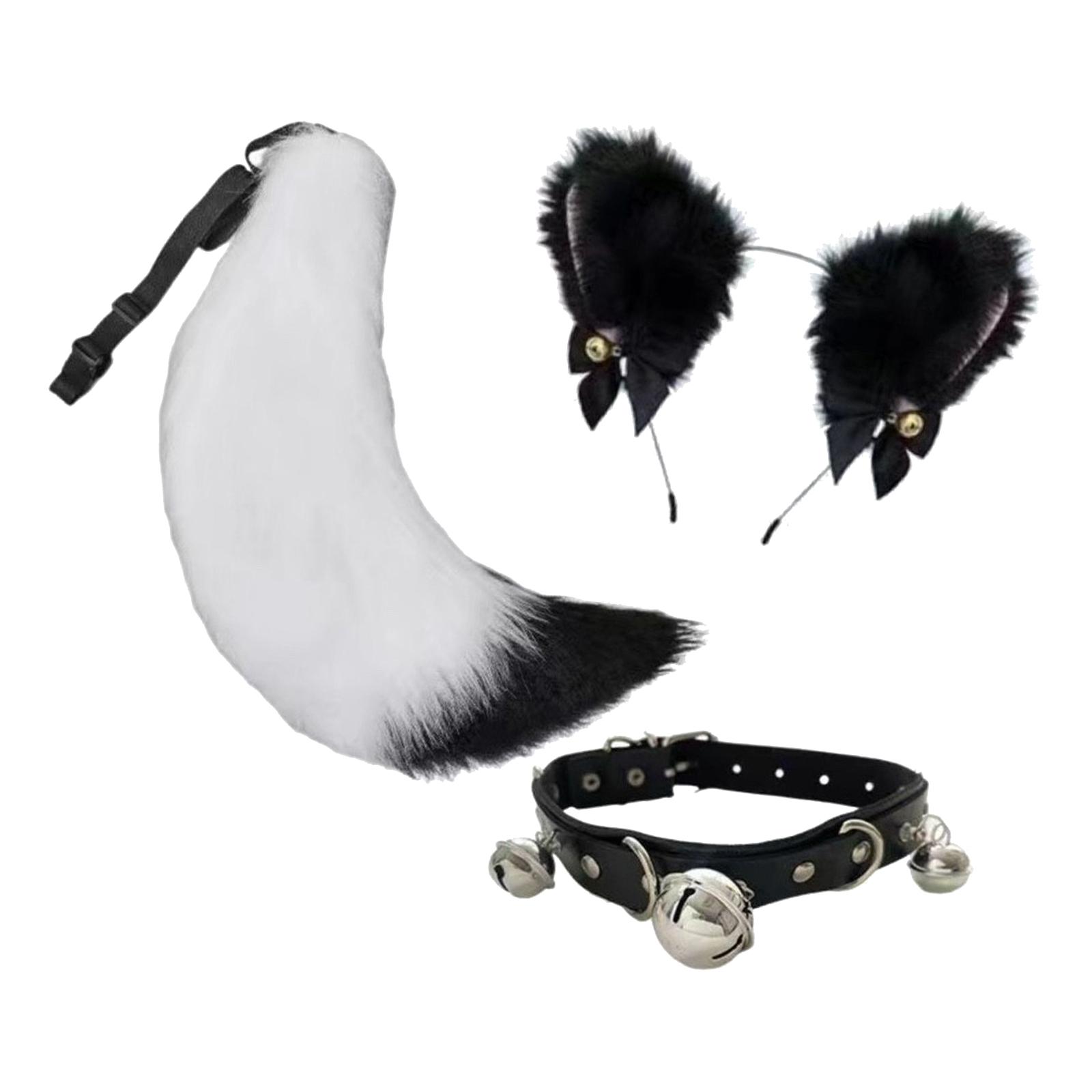 Cat Ears Collar And Tail Set