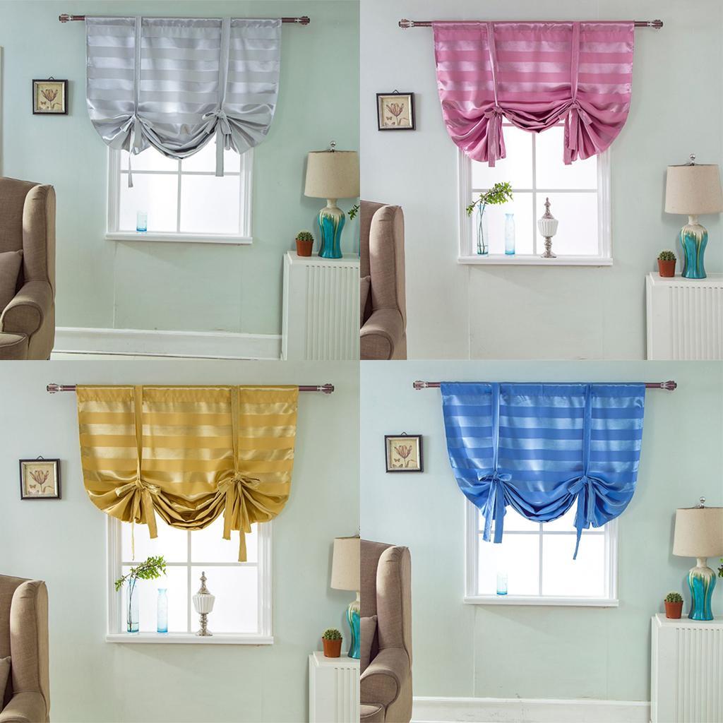 Schöne Blackout binden Roman kurze Fenster Sheer Shades Fenster Vorhang