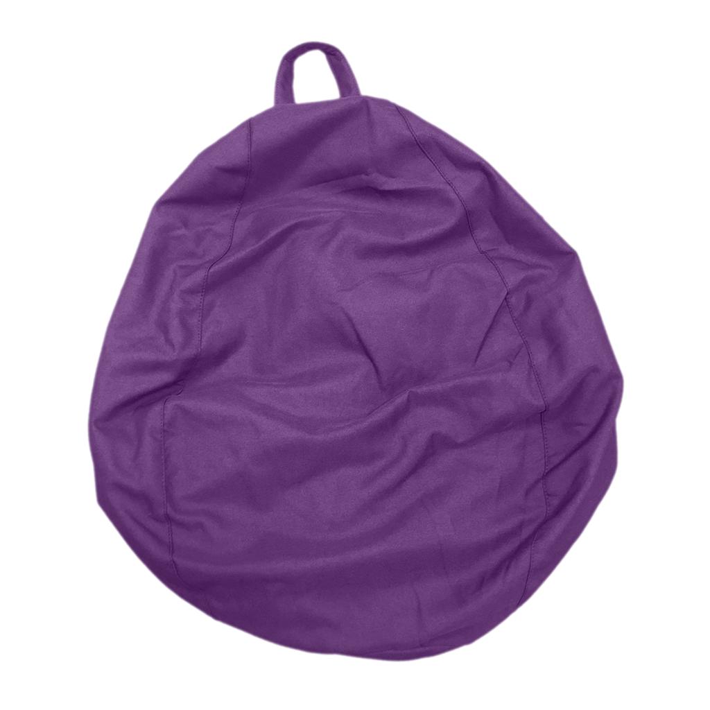 Beanbag Covers for Stuffed Animals 90*110cm Adult Size Purple