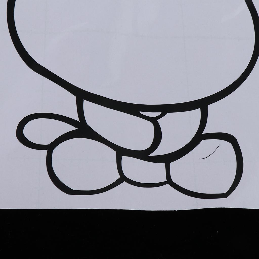 Toilet Seat Decal Funny Cartoon Image Decoration Bathroom Sticker