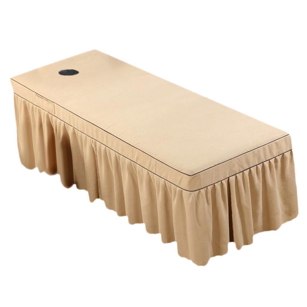 Blesiya Universal SPA Massage Table Skirt Beauty Bed Cover Valance Sheet eBay