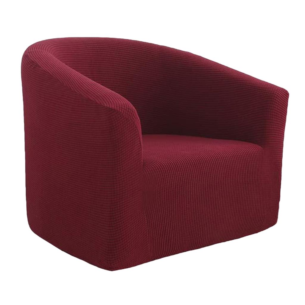 Fashion Armchair Slipcovers Chair Couch Sofa Cover Red