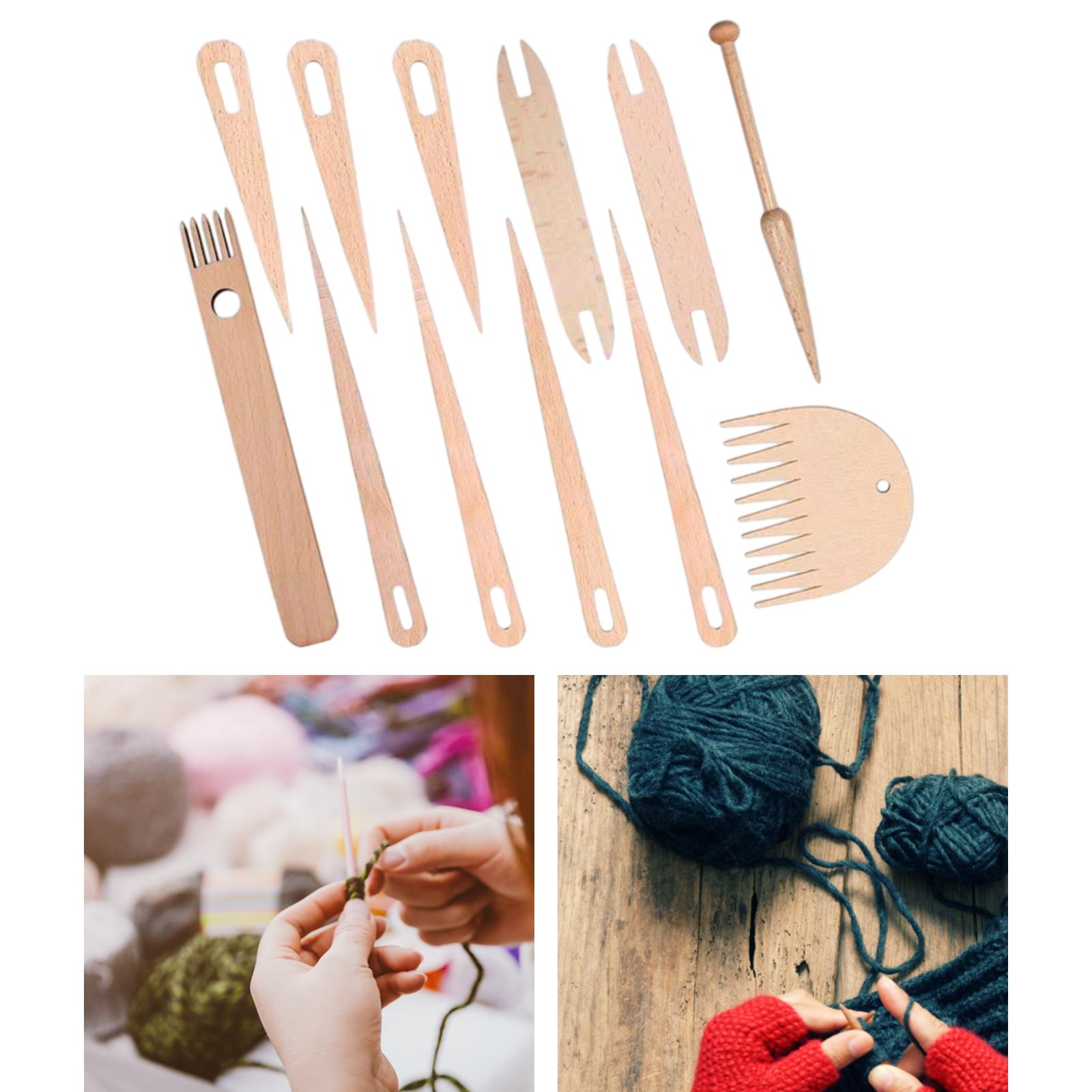 Weaving Loom Tools Making Sweaters Tapestries Handcrafts Household