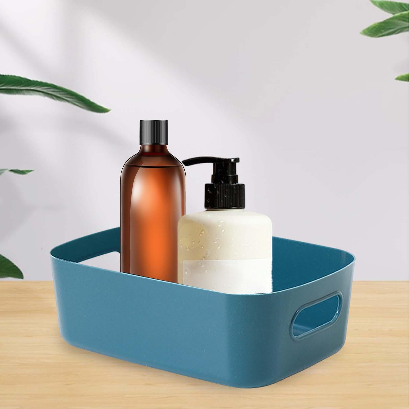 Desktop Storage Basket Countertop Playroom Multifunctional Cabinet Organizer L