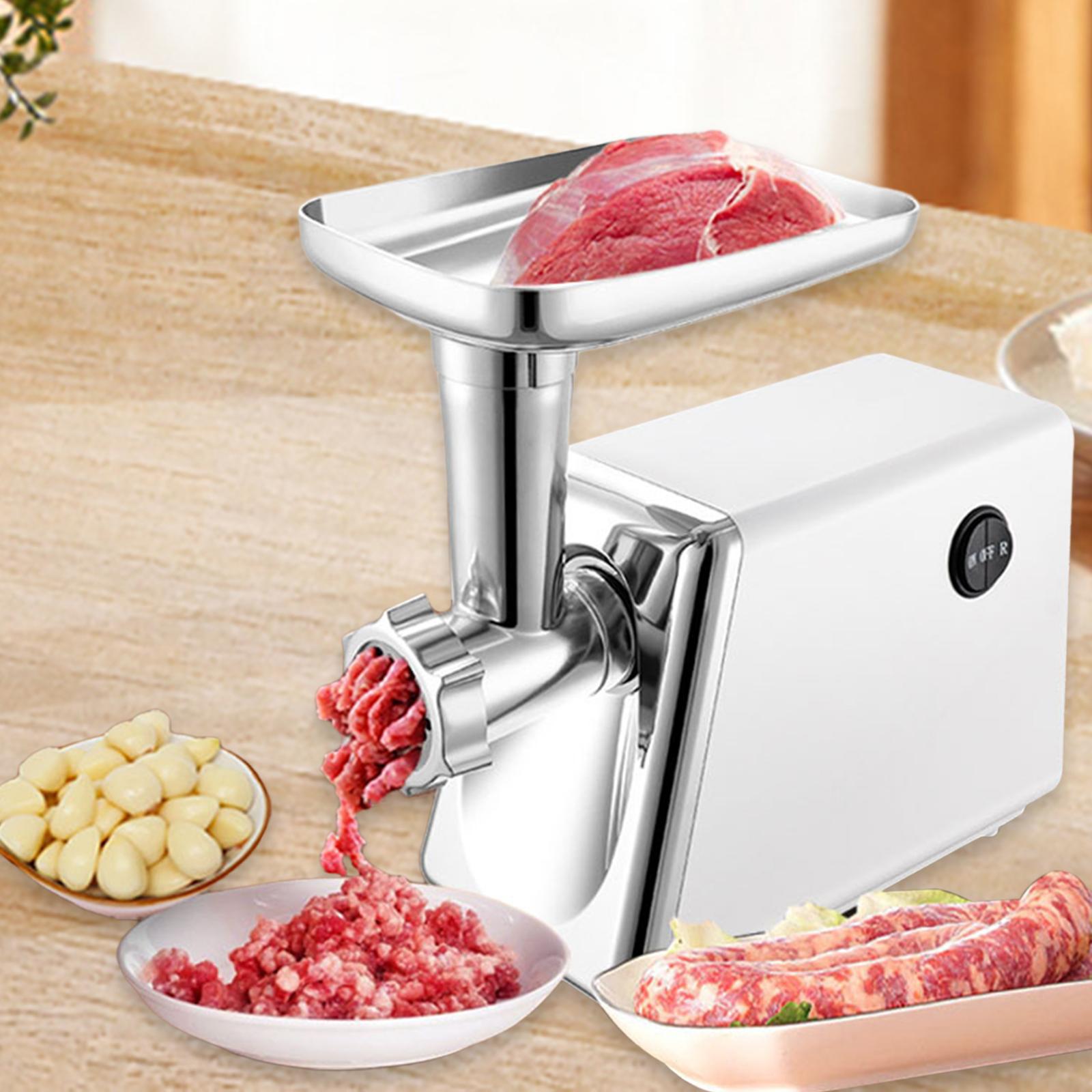 Electric Meat Grinder Meat Mincer Home Kitchen Utensil Utility Stuffer Maker