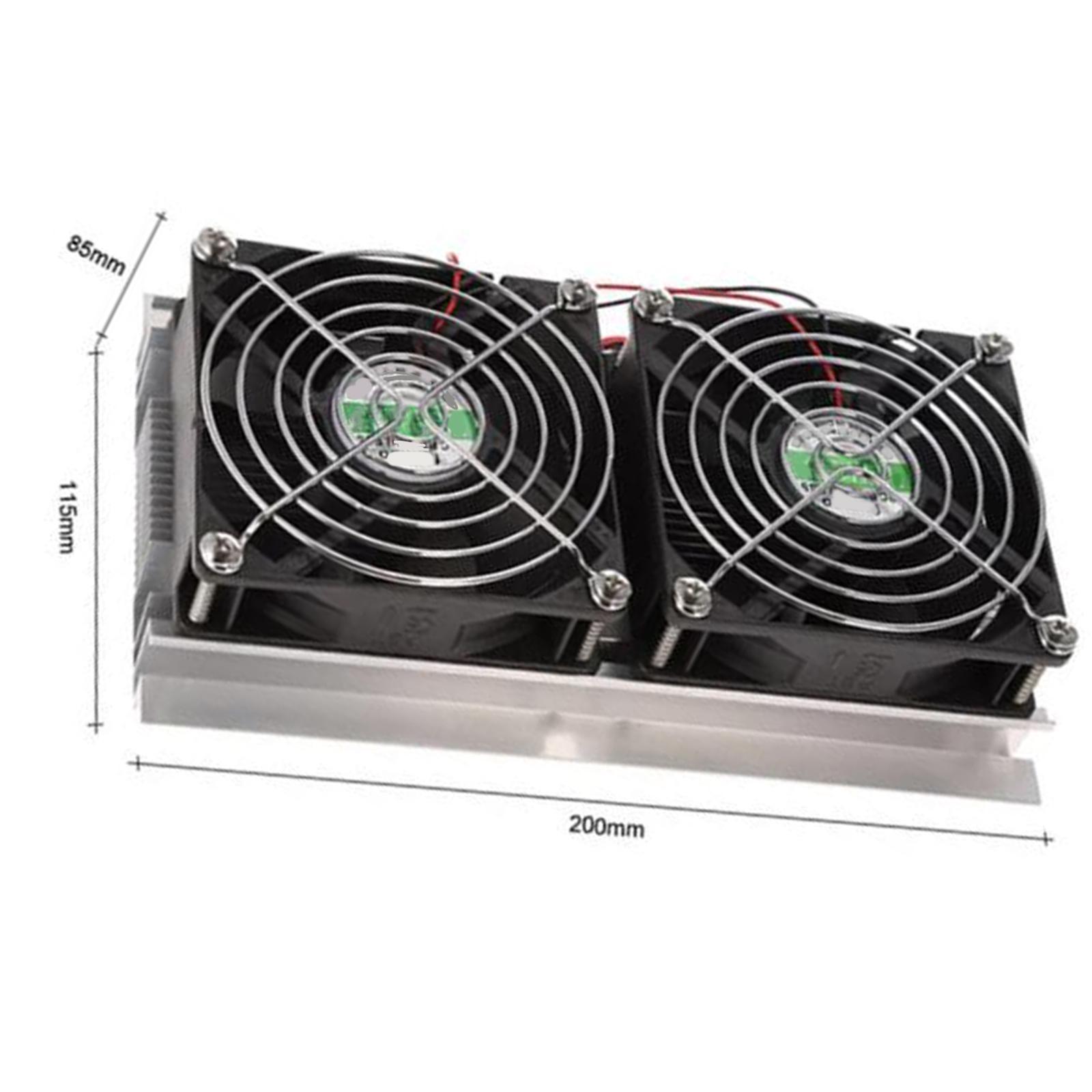 Peltier Cooler Kit Conditioner Module Cooling System for Plate Cooling