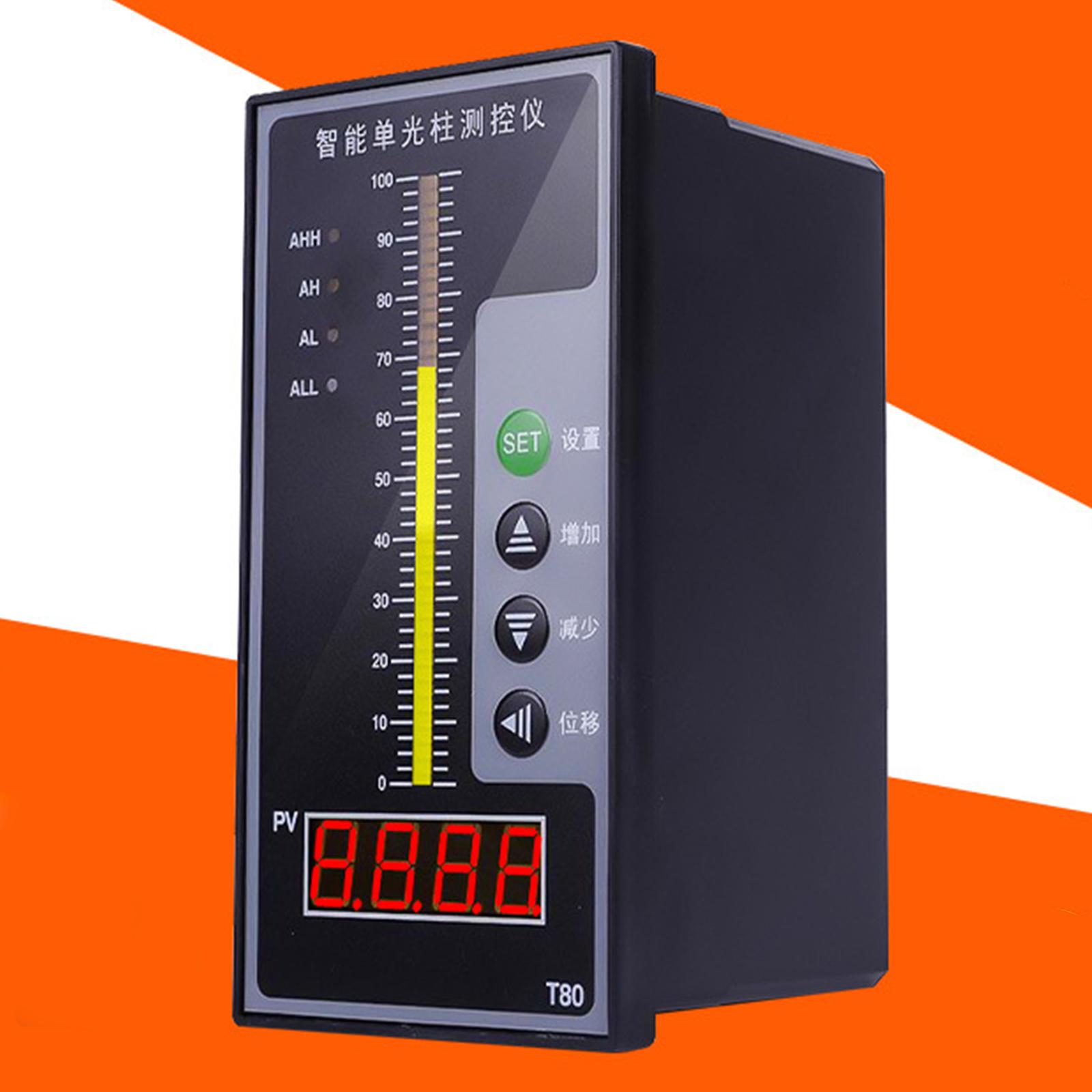 Water Level Display Meter Controller Liquid Input 4-20MA Oil Measuring Tool