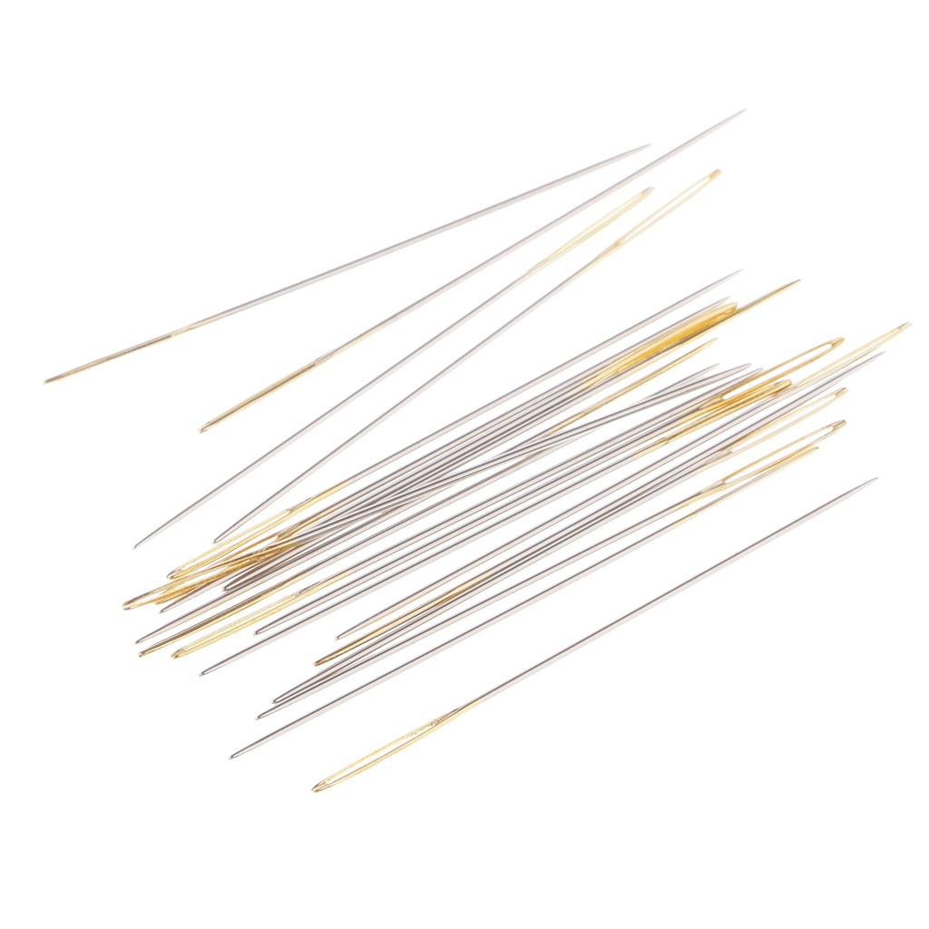 5x20pcs/Box Large Eye Embroidery Fabric Cross Stitch Needles DIY Craft 28#