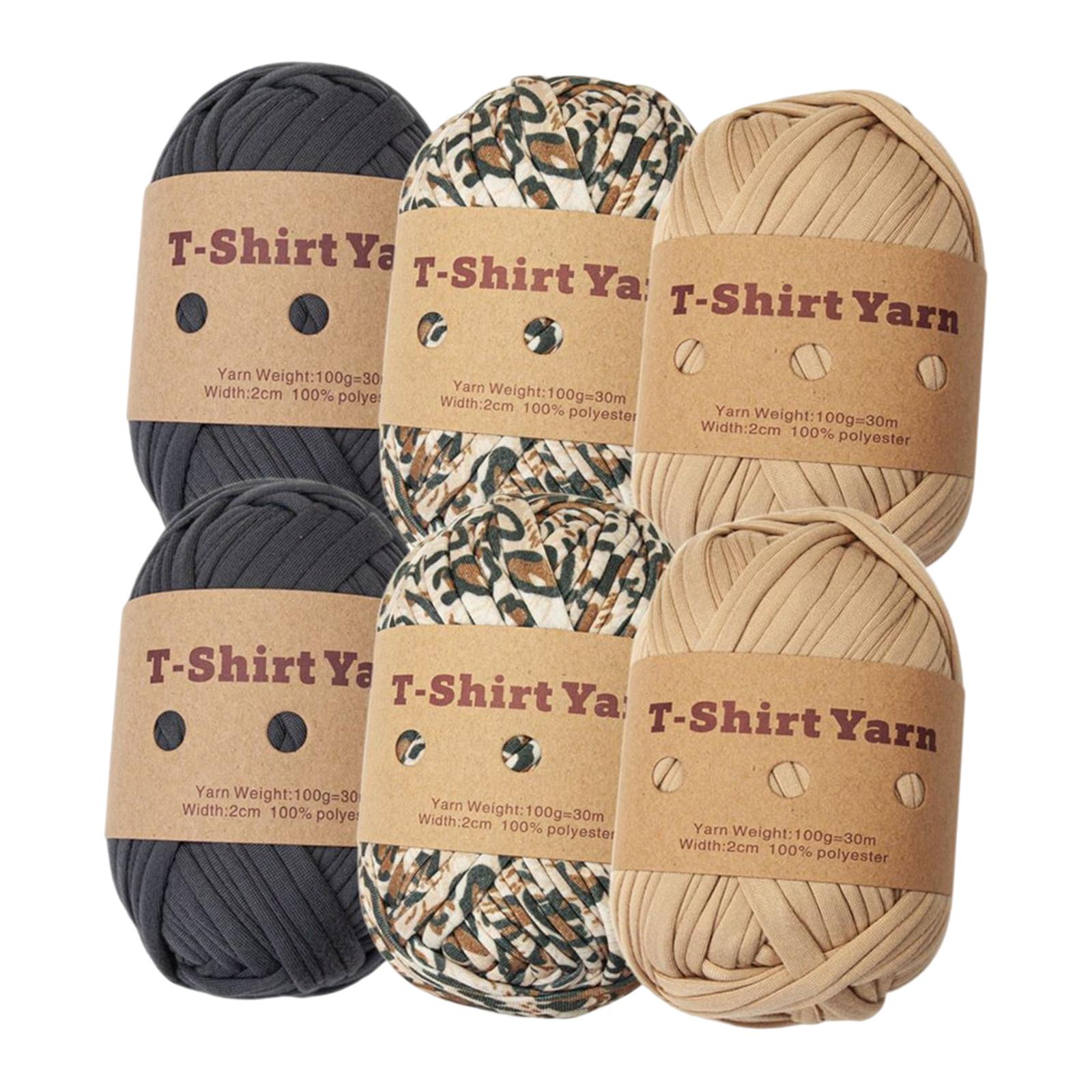 Knitted Yarn T-Shirt Yarn Set