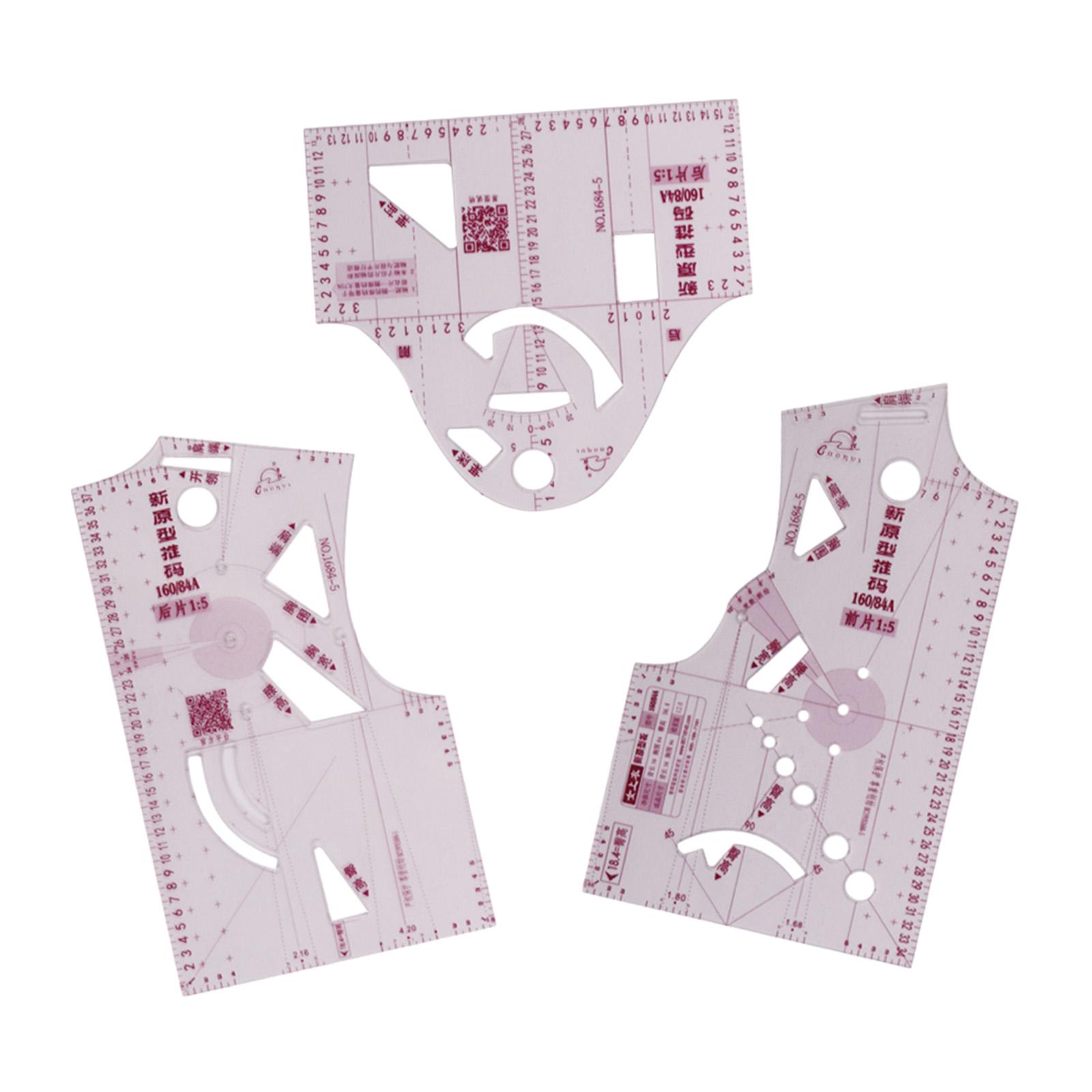 Fashion Design Ruler 1:3
